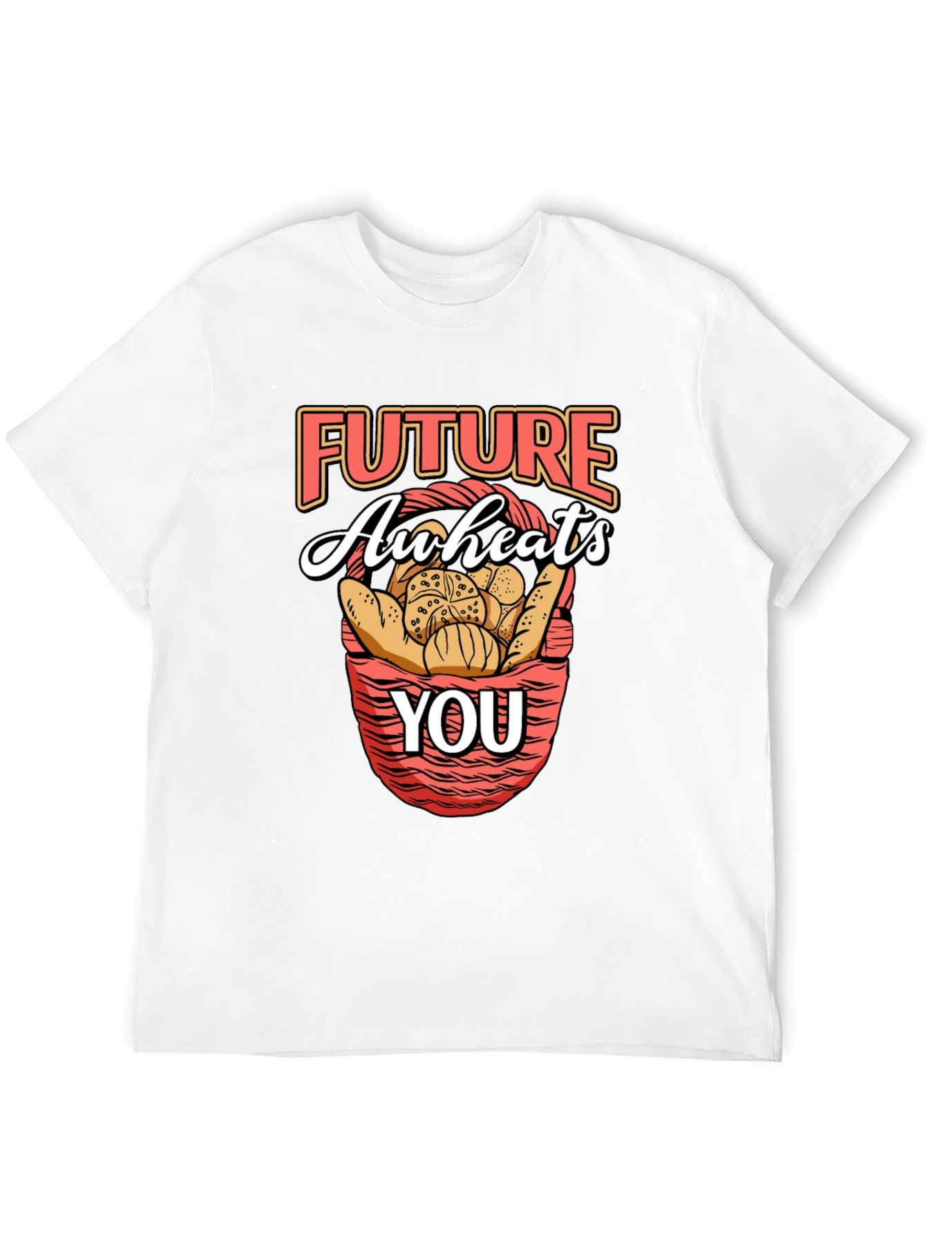 Black Future Awheats You Funny Baker T-Shirt view 12