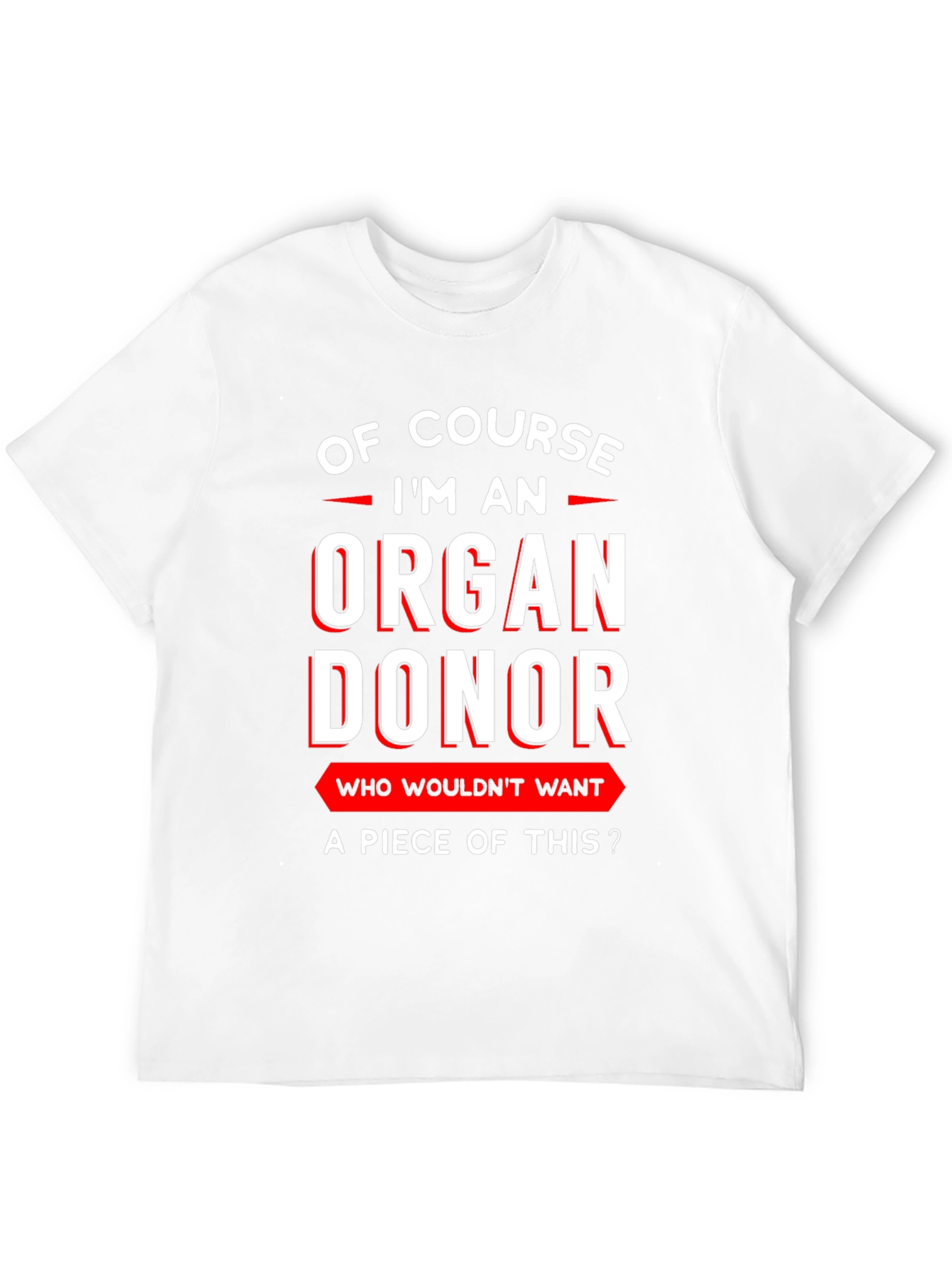 Black Organ Donor T-Shirt: Funny Graphic Tee view 12