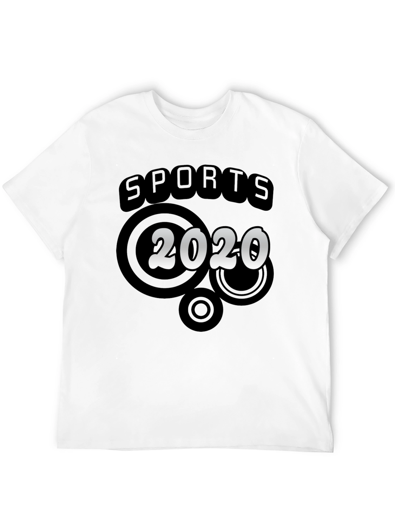 Black Sports 2020 Graphic T-Shirt view 12
