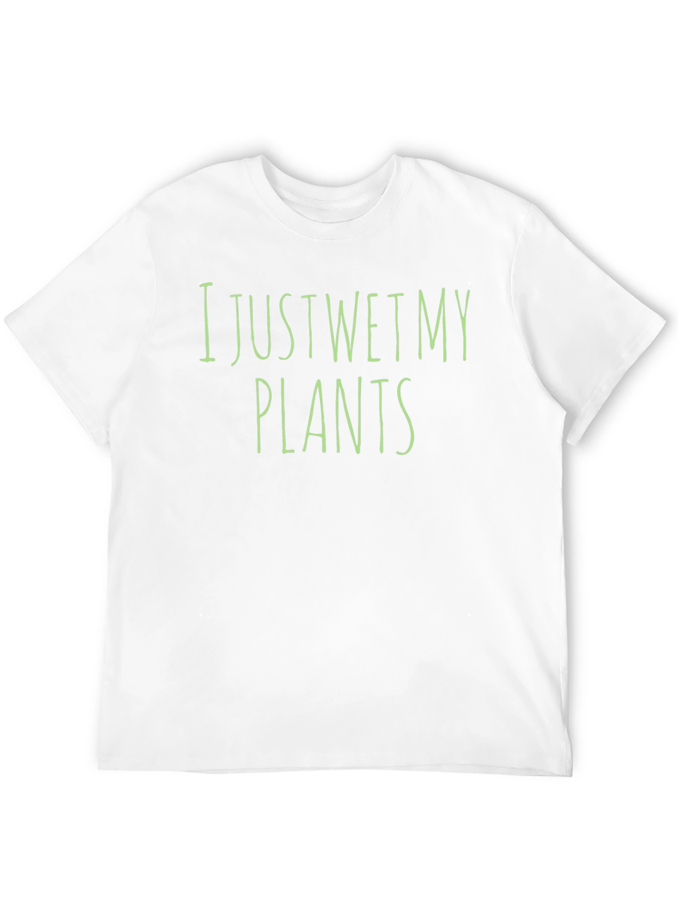 Black I Just Wet My Plants Black T-Shirt Funny Gardening Tee view 12