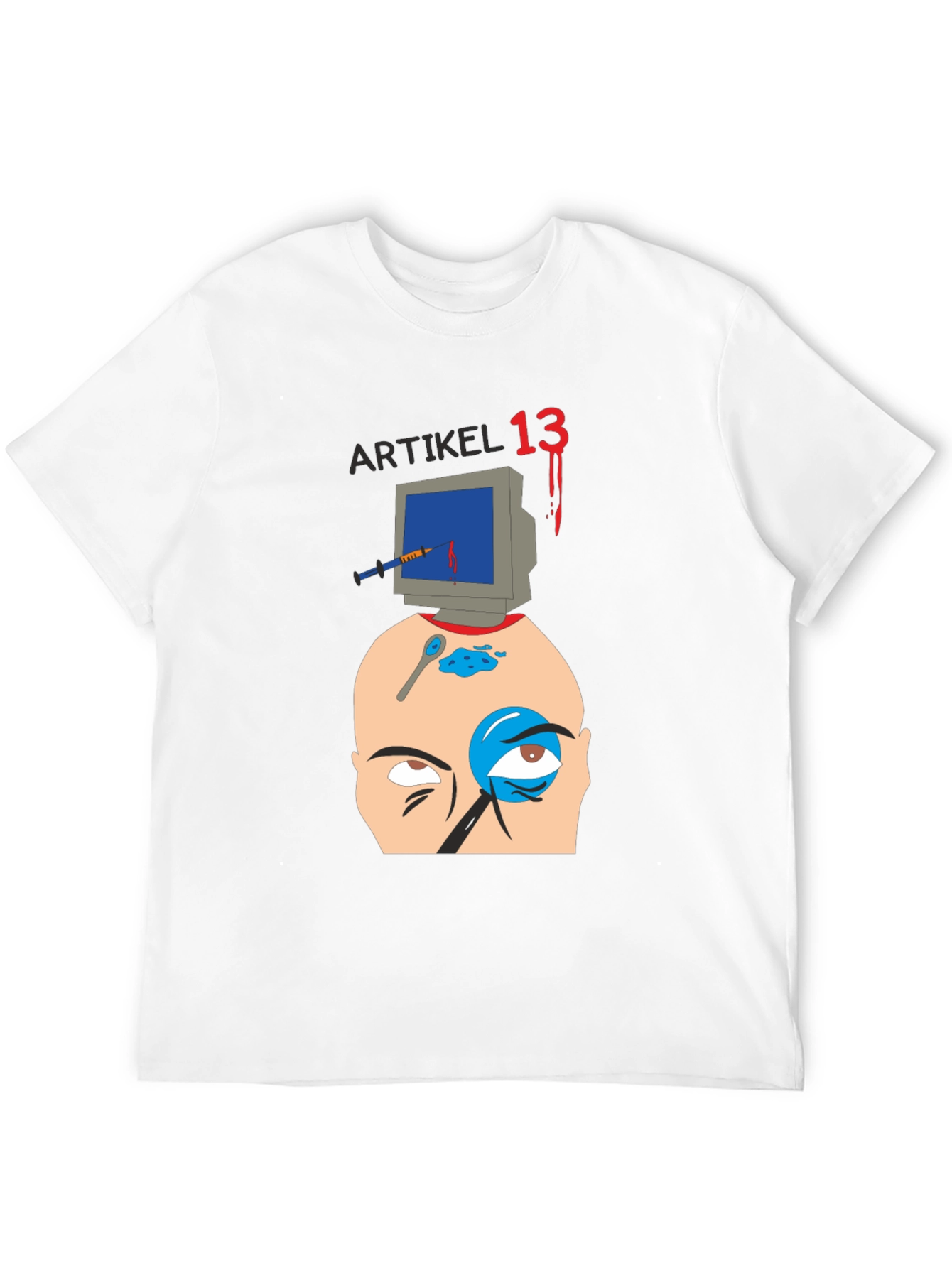Black Artikel 13 Graphic T-Shirt view 12