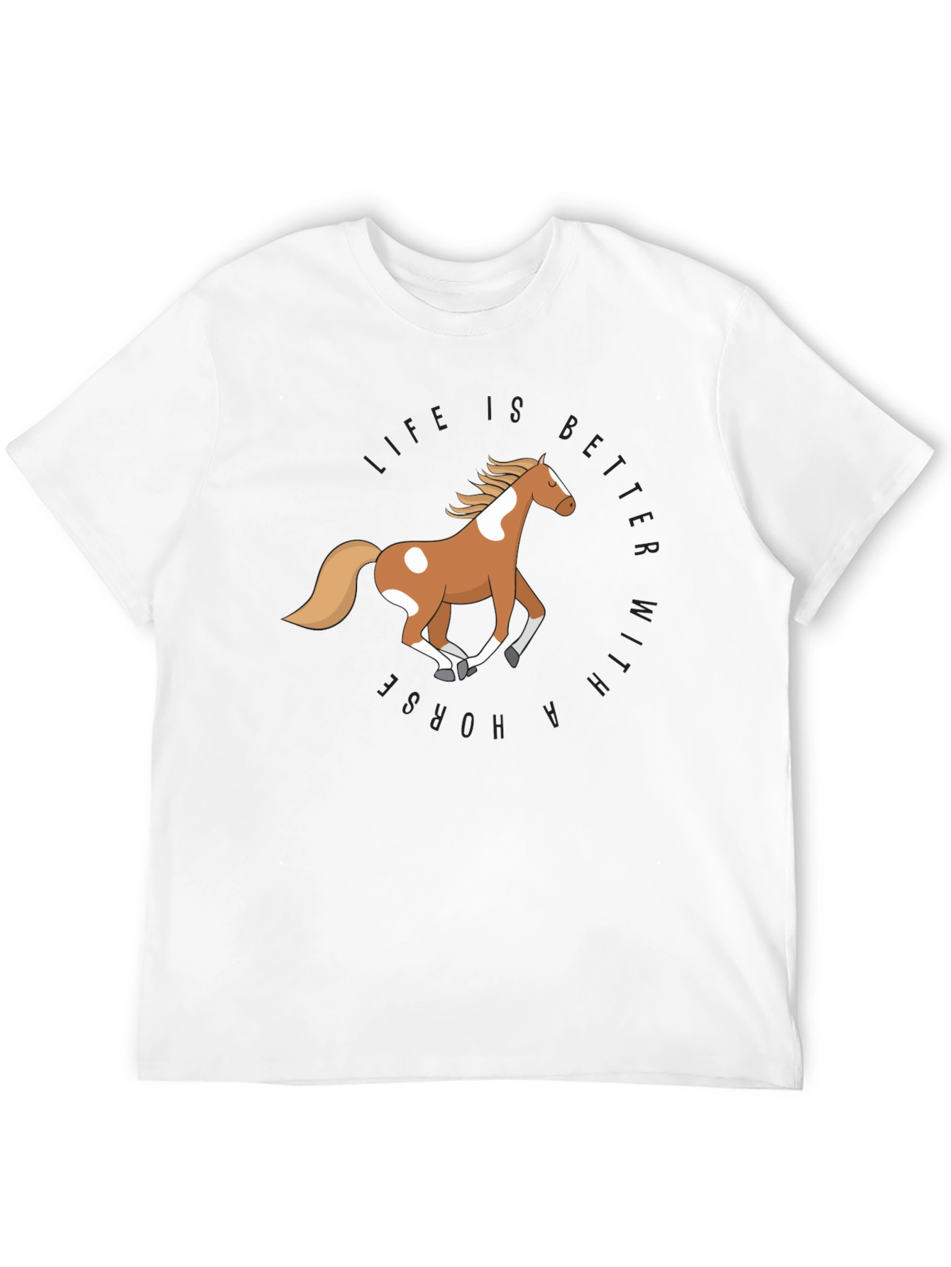 Black Life is Better with a Horse T-Shirt view 12
