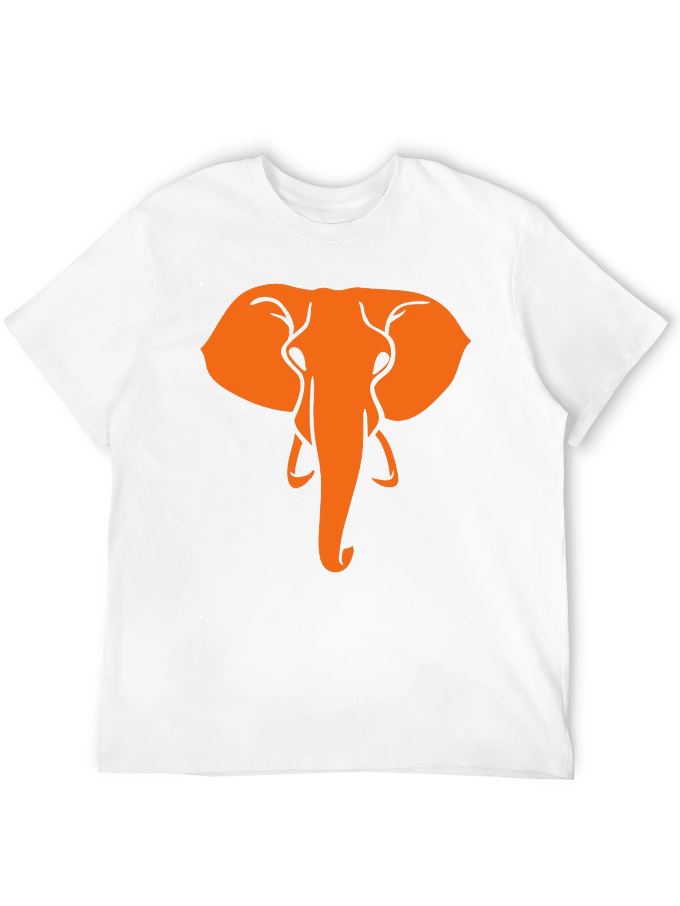 Black Elephant Graphic Tee - Black Cotton T-Shirt view 12