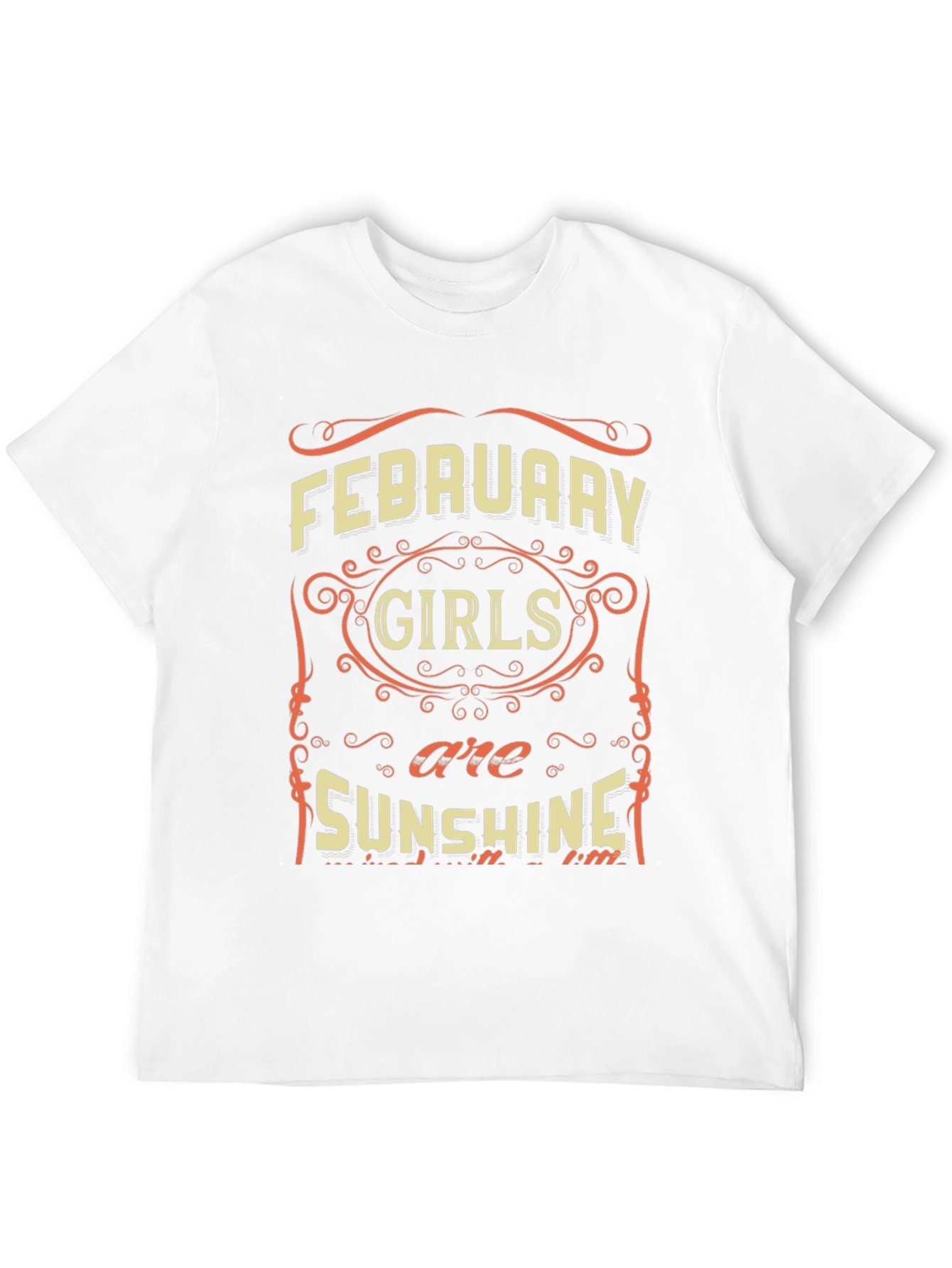 Black February Girls are Sunshine T-Shirt view 12