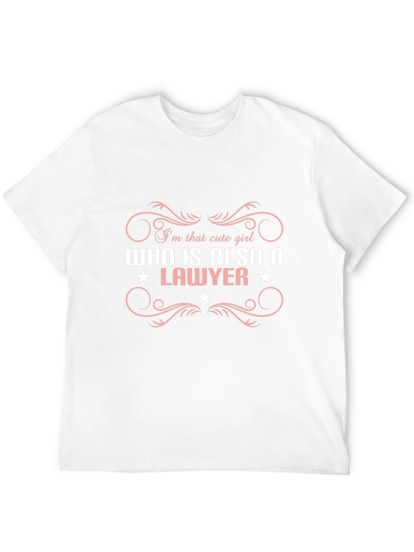 Cute Girl Lawyer Graphic Tee - 12