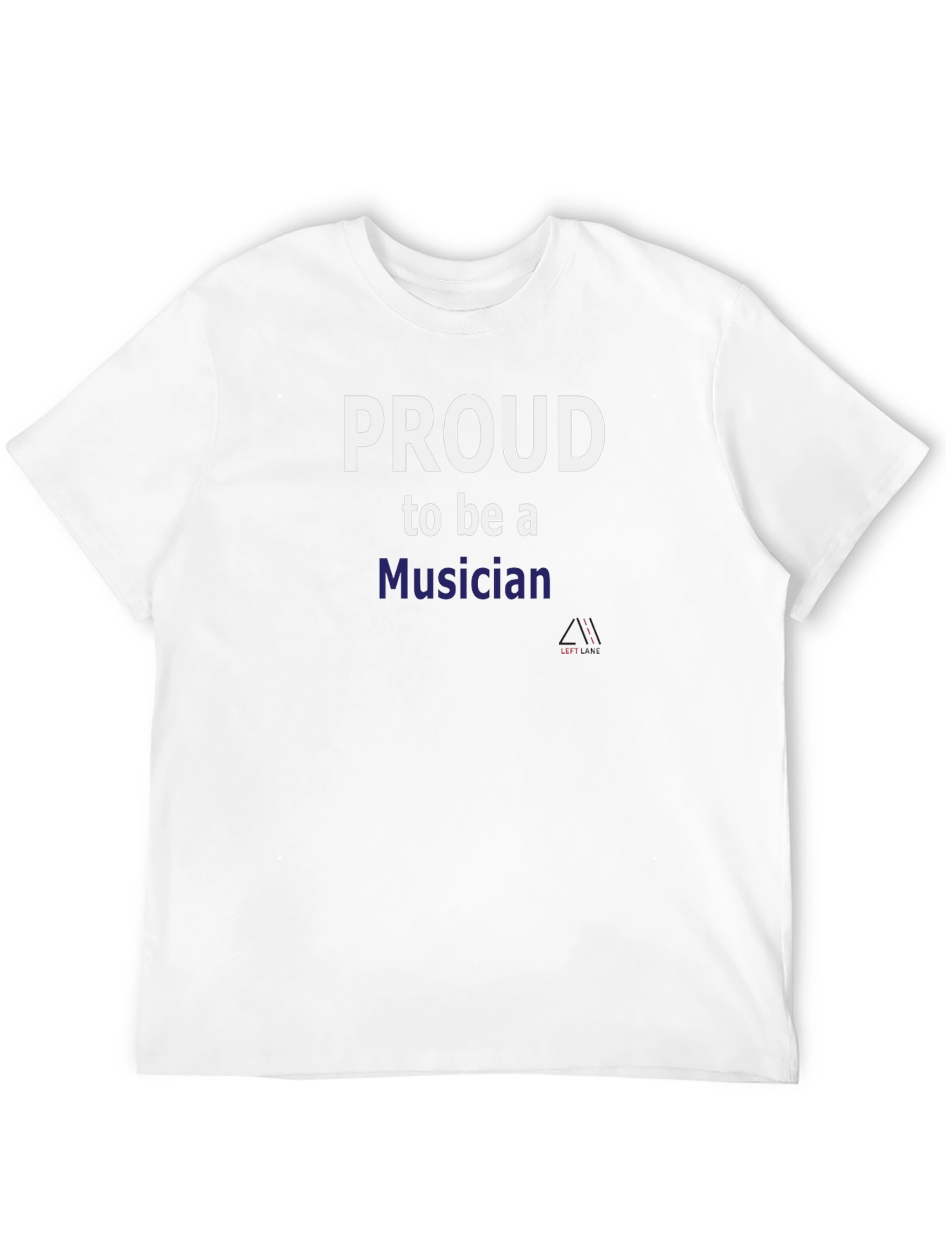Black Proud Musician Black T-Shirt view 12
