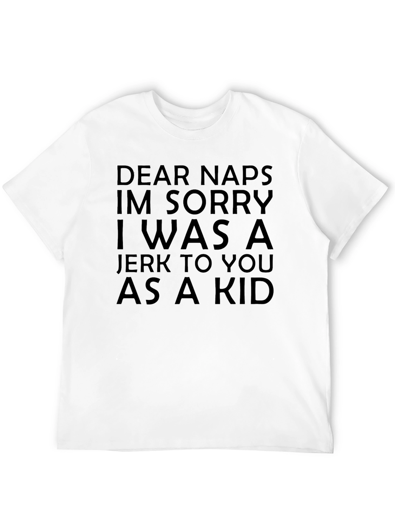 Black Dear Naps Graphic Tee - Soft Cotton T-Shirt for Men view 12