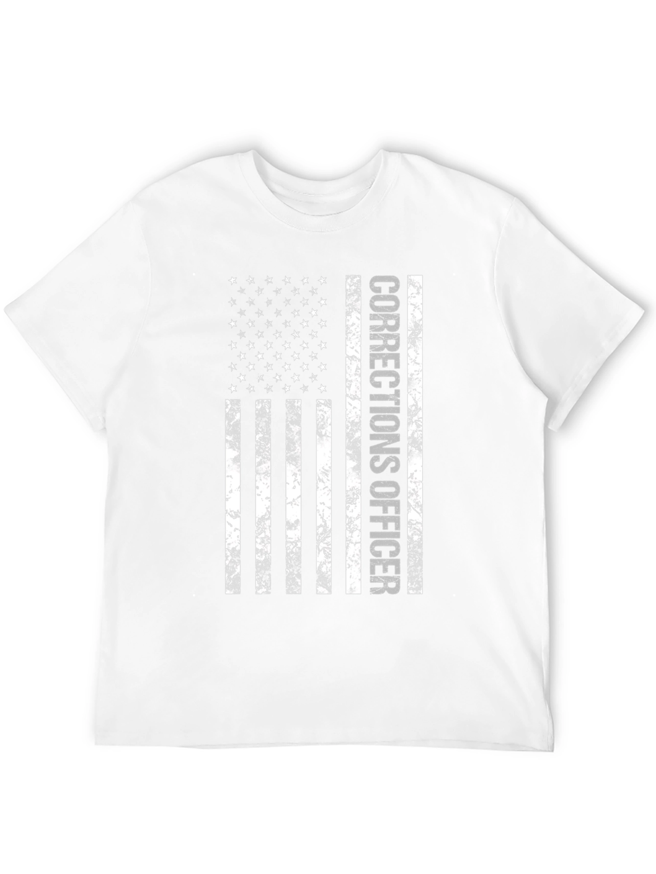 Corrections Officer American Flag T-Shirt - 12