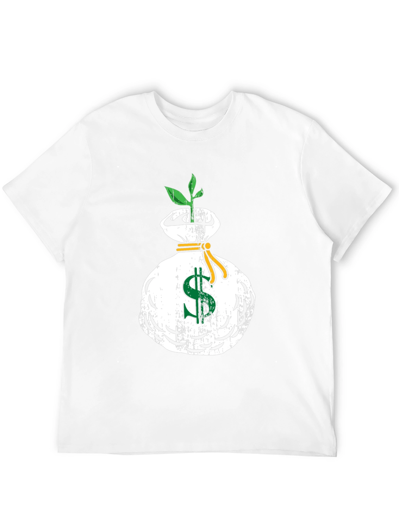 Black Money Tree Graphic T-Shirt - Black Casual Tee view 12