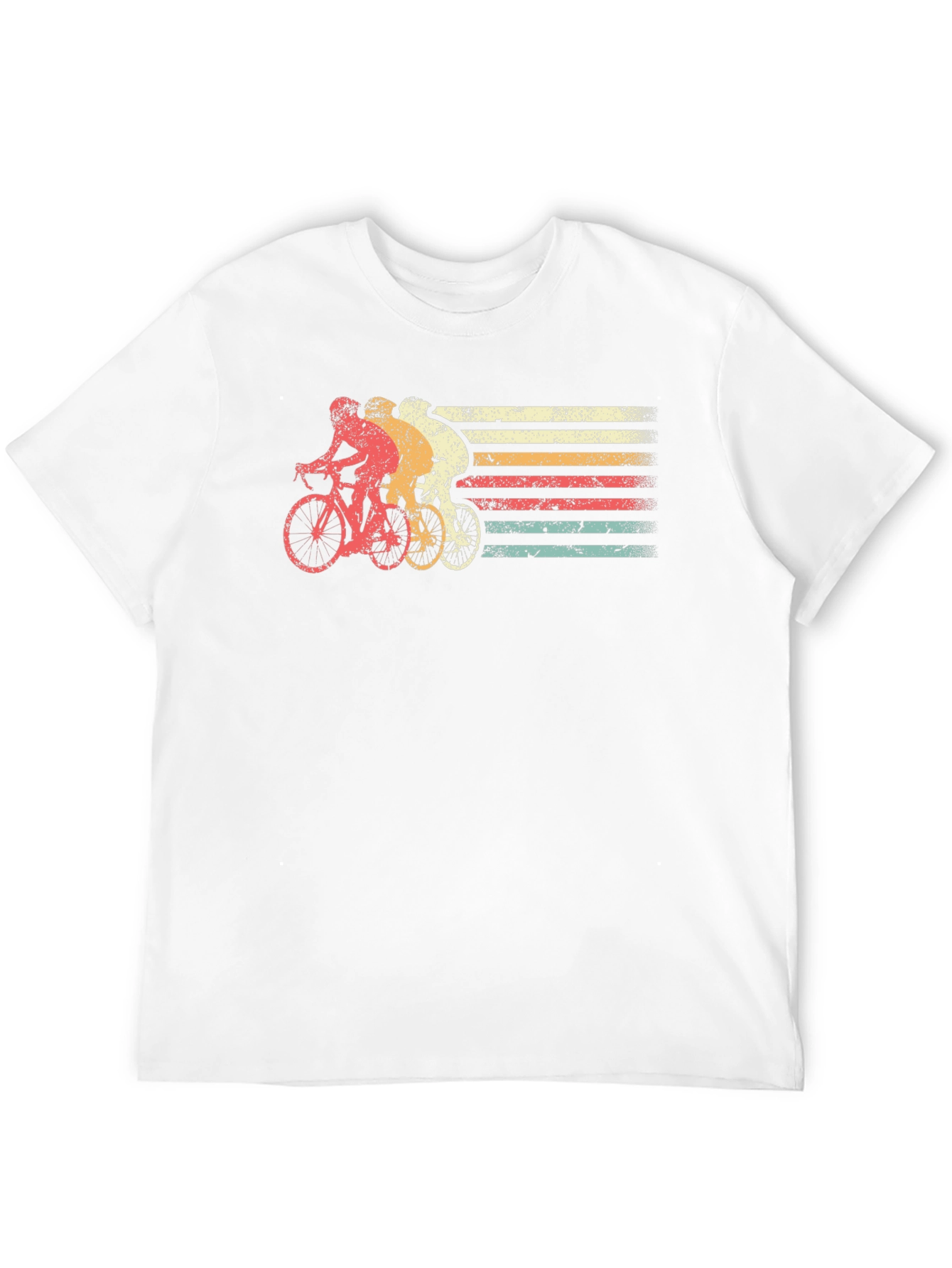 Black Vintage Cycling T-Shirt - Retro Style Bike Graphic Tee view 12