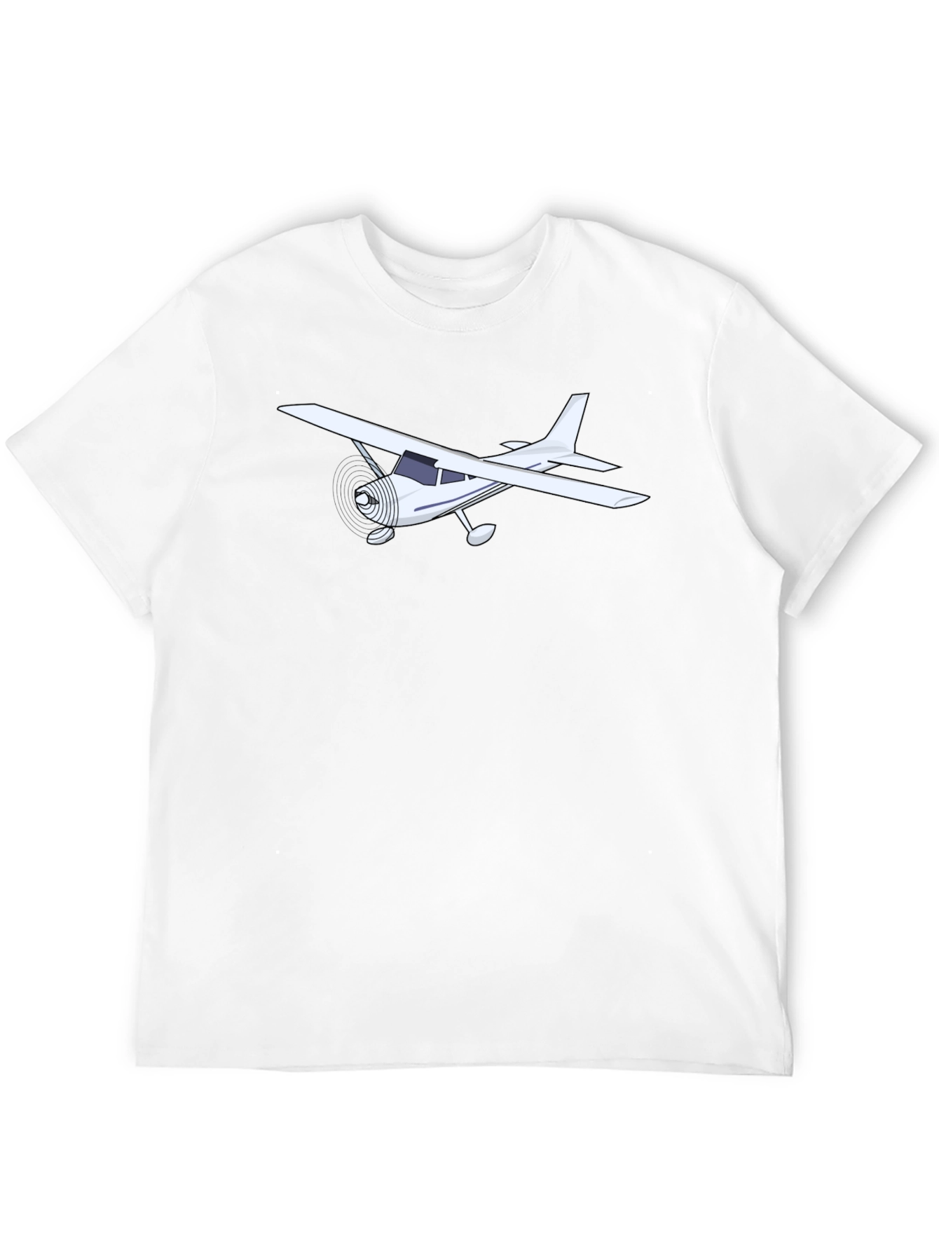 Black Aviation T-Shirt - Airplane Graphic Tee view 12