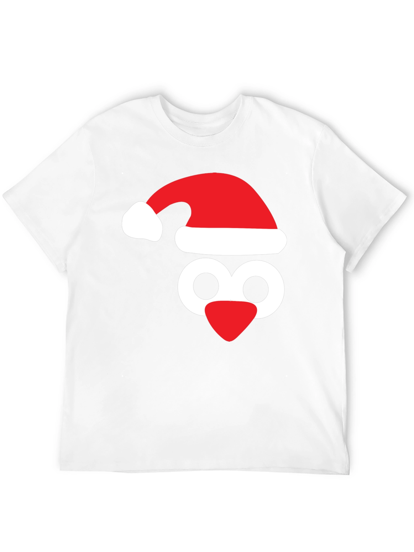 Black Festive Penguin Tee - Santa Hat Holiday Shirt view 12