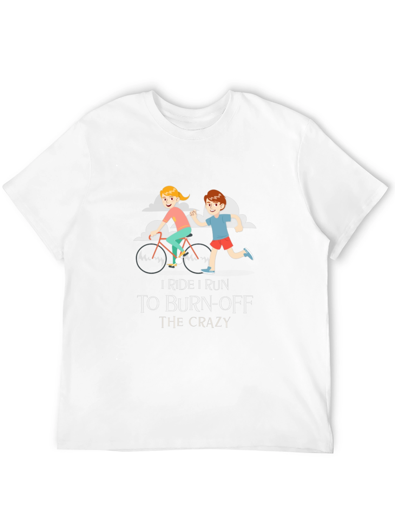 Black Ride and Run Burn-Off Crazy Tee view 12