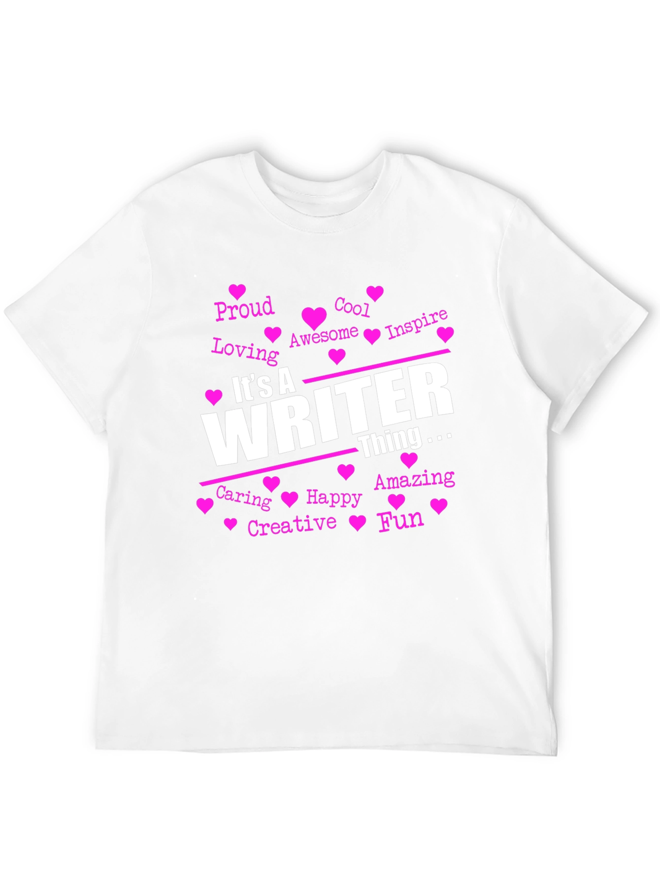 Black It's a Writer Thing T-Shirt view 12