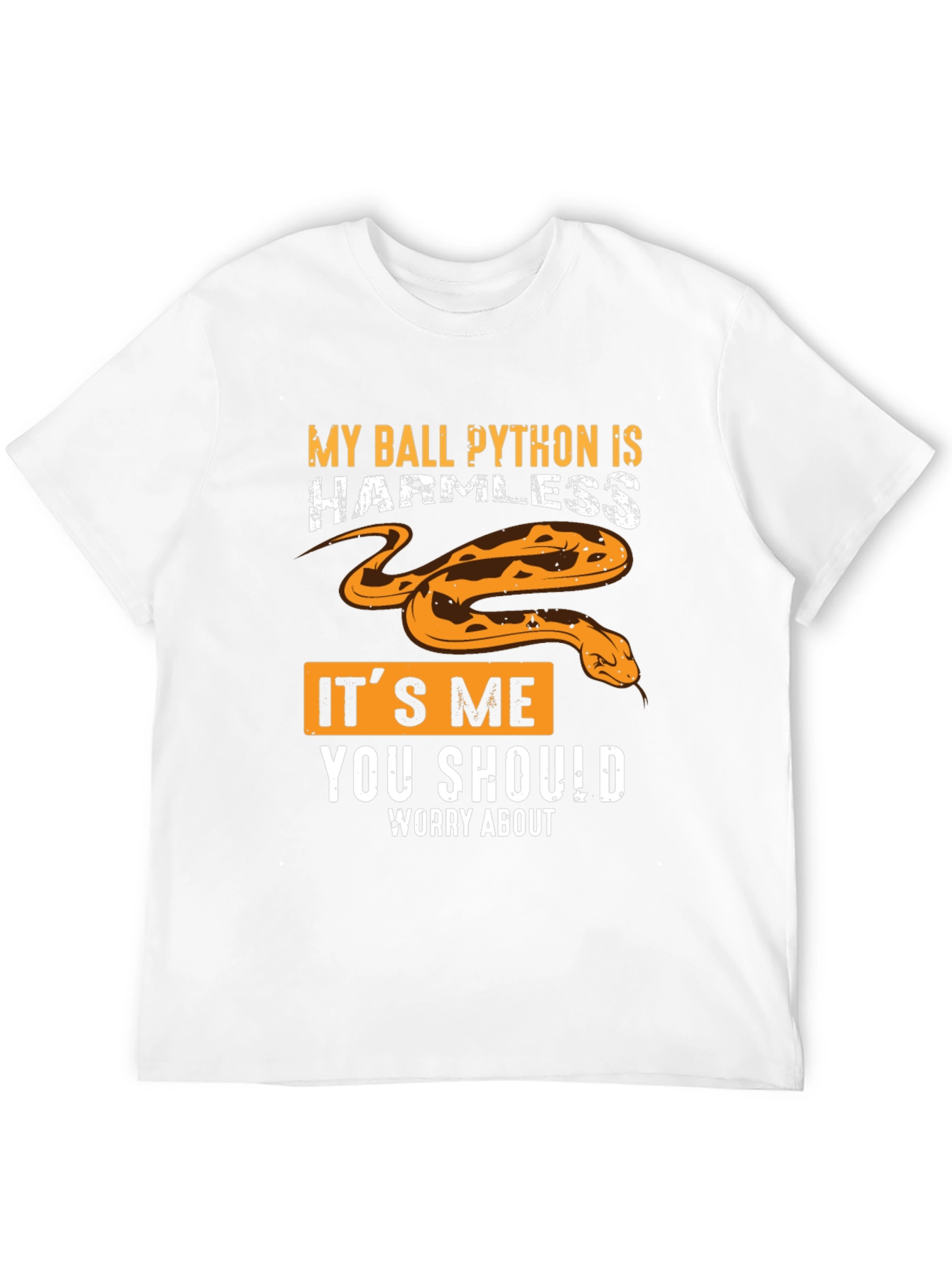 My Ball Python Is Harmless Graphic Tee - 12