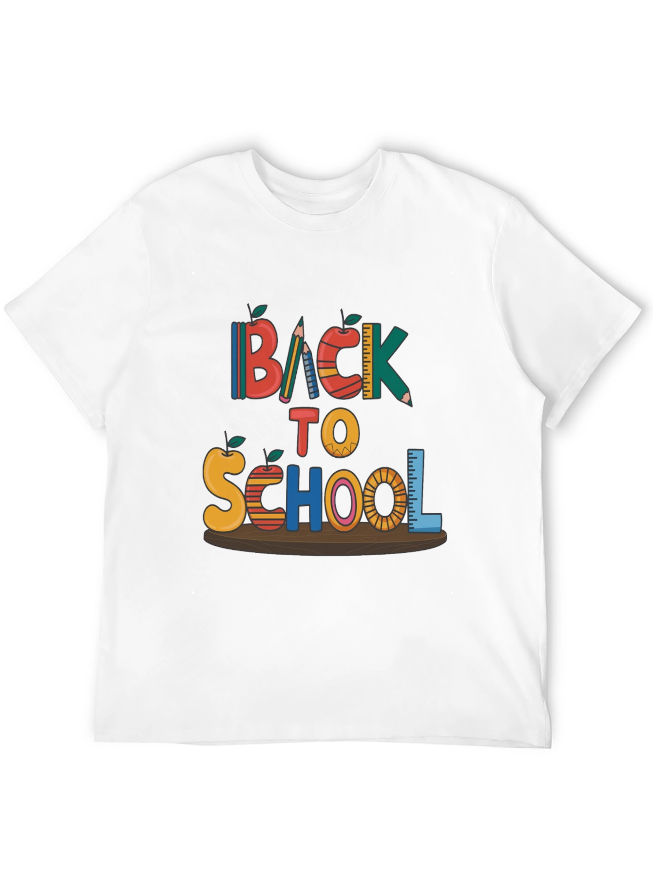 Black Back To School T-Shirt view 12