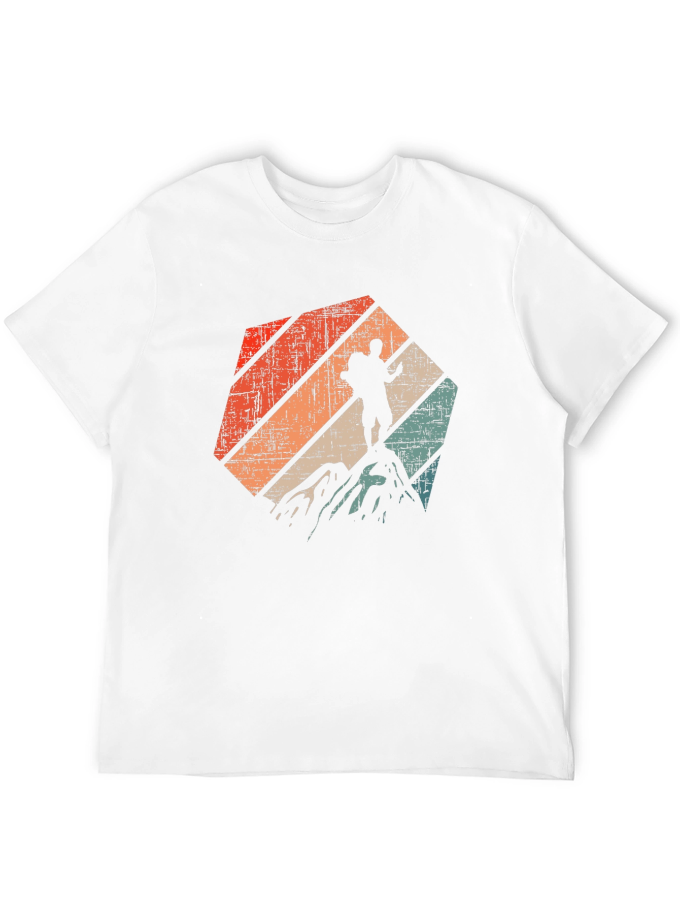 Black Vintage Hiker T-Shirt - Mountain Adventure Tee view 12