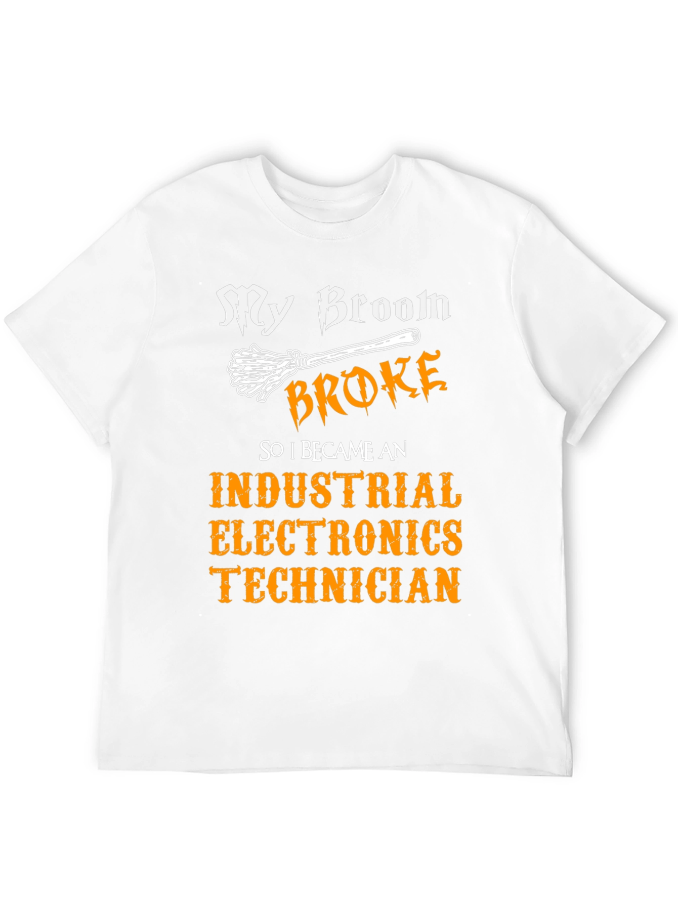 Black Industrial Electronics Technician T-Shirt view 12