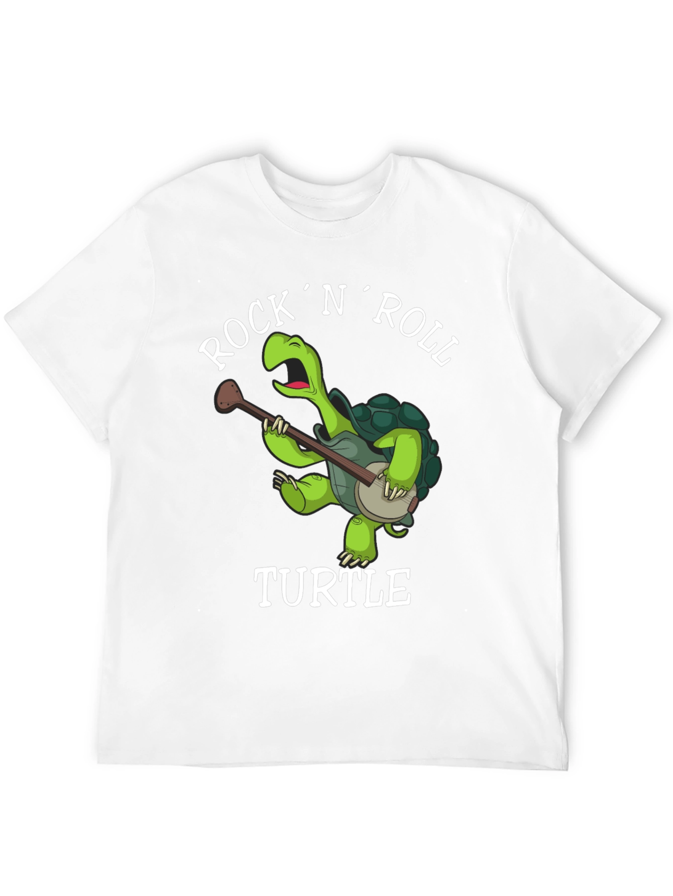 Black Rock 'N' Roll Turtle T-Shirt view 12