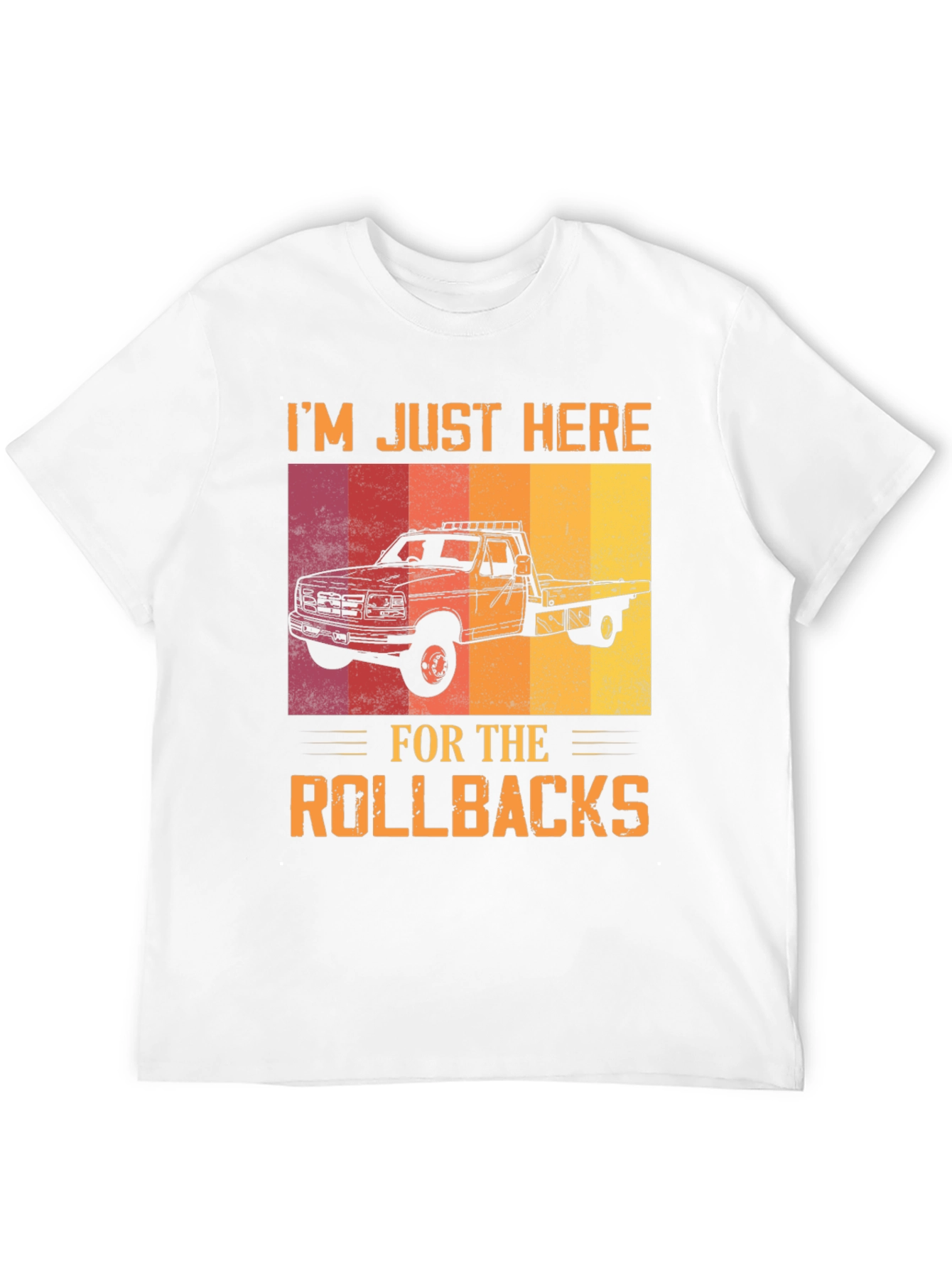 Black Rollback Truck T-Shirt - Tow Truck Driver Tee view 12