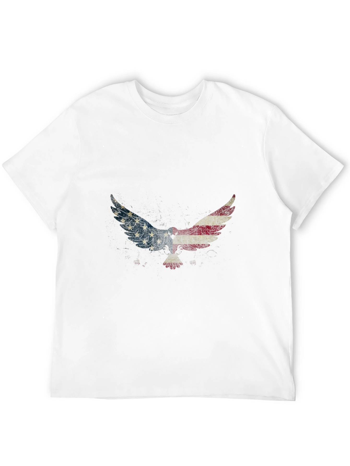 Men's Patriotic Eagle Graphic T-Shirt - 12