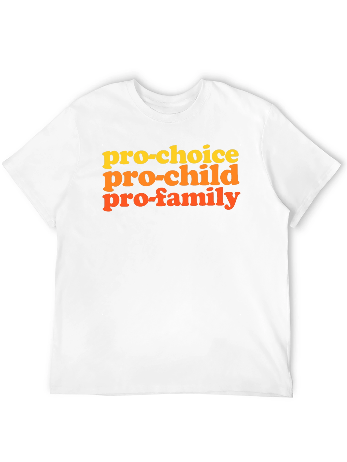 Black Pro-Choice, Pro-Child, Pro-Family Graphic T-Shirt view 12
