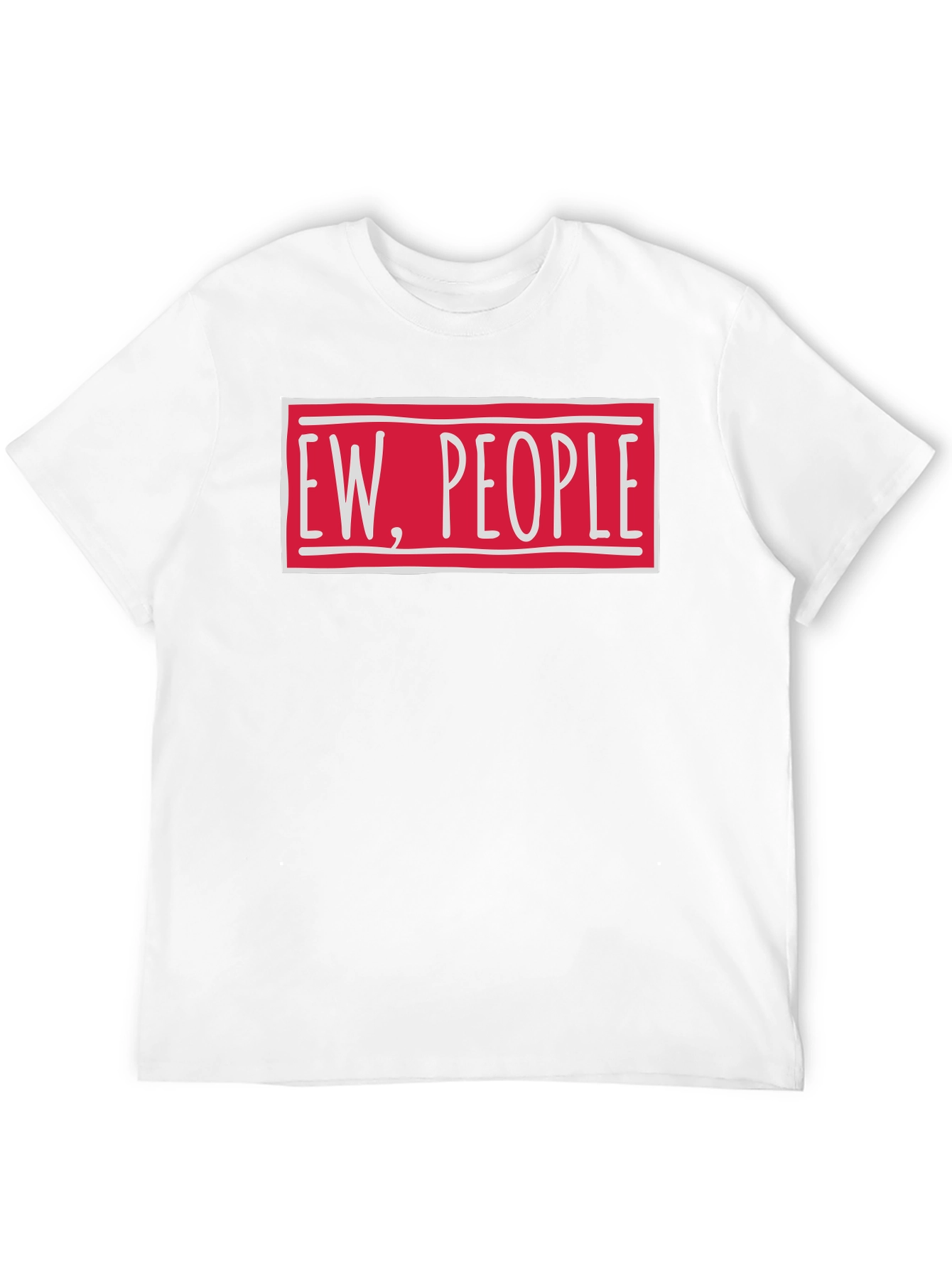 Black Ew People Funny Graphic T-Shirt view 12
