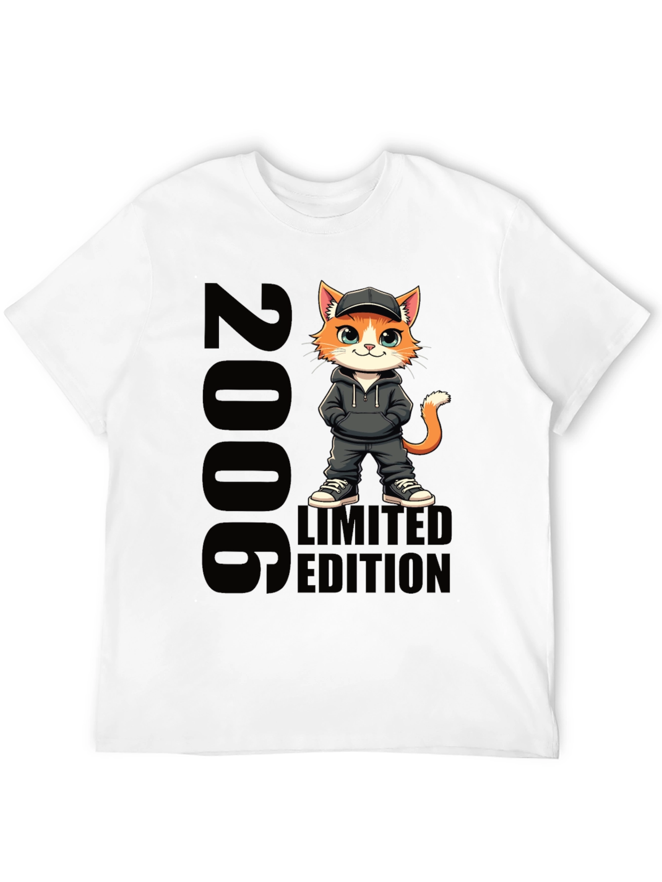 Black 2006 Limited Edition Cat T-Shirt view 12