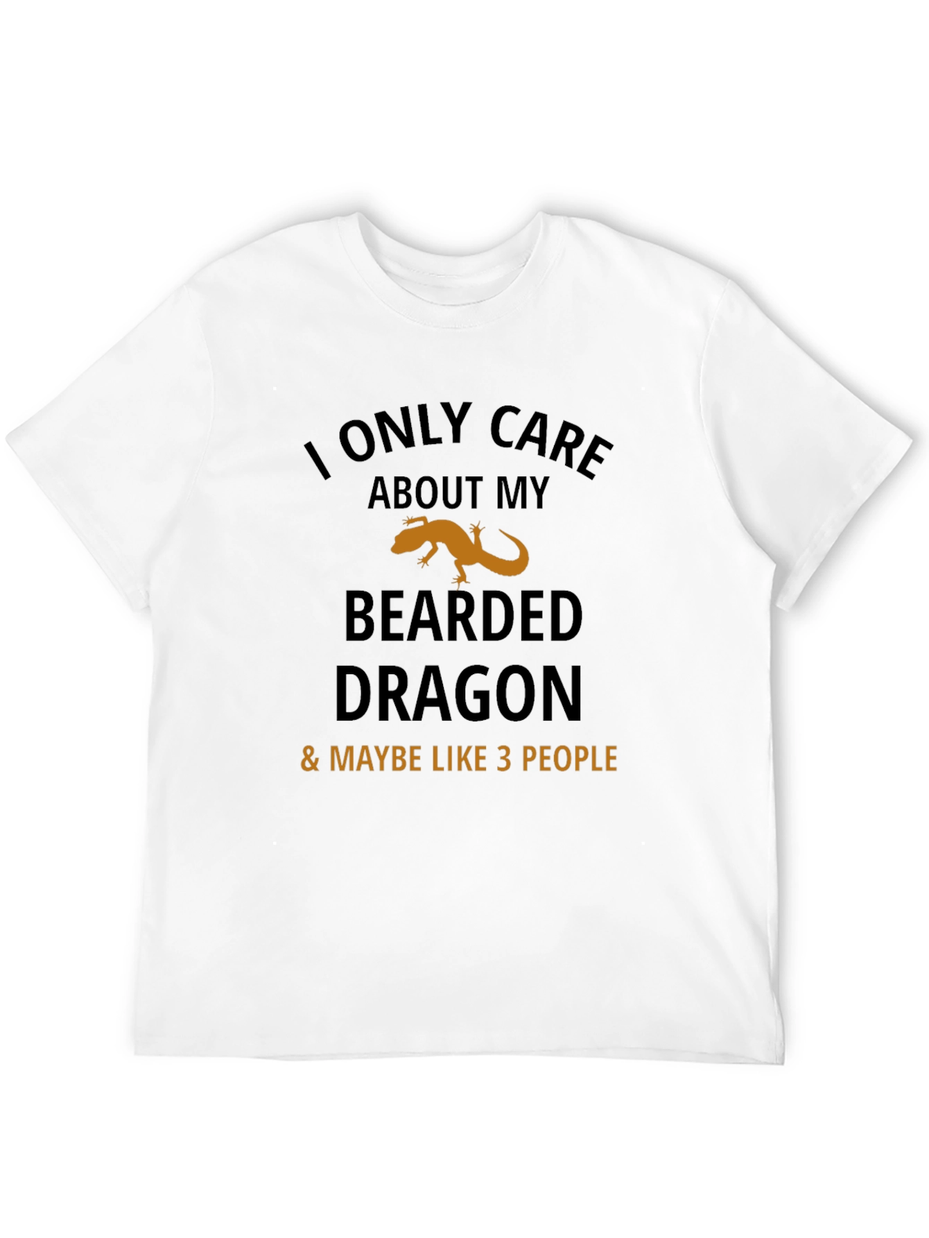 Black Bearded Dragon Lover T-Shirt - Funny Pet Owner Tee view 12