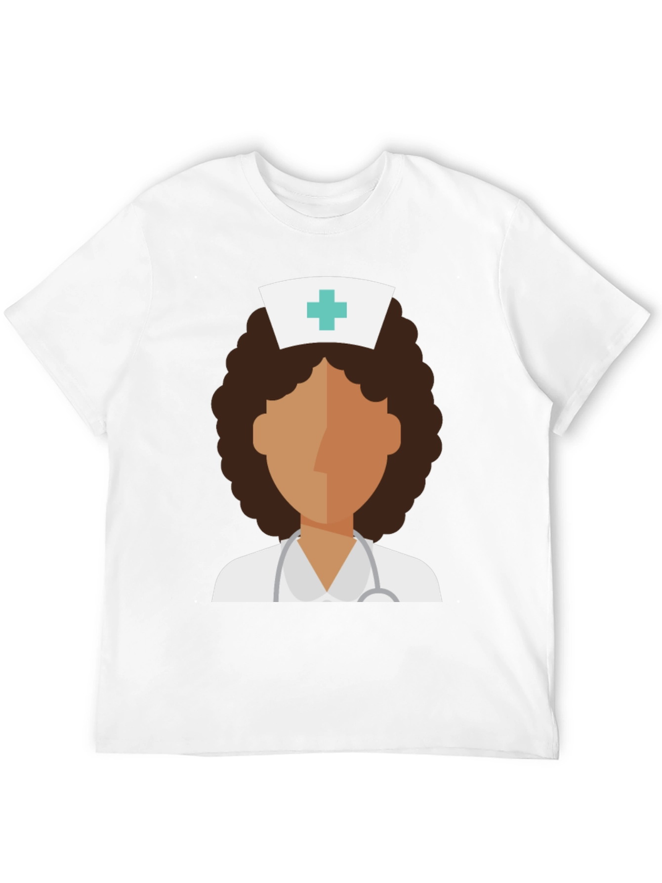 Black Nurse Graphic Tee - Unisex Medical T-Shirt view 12
