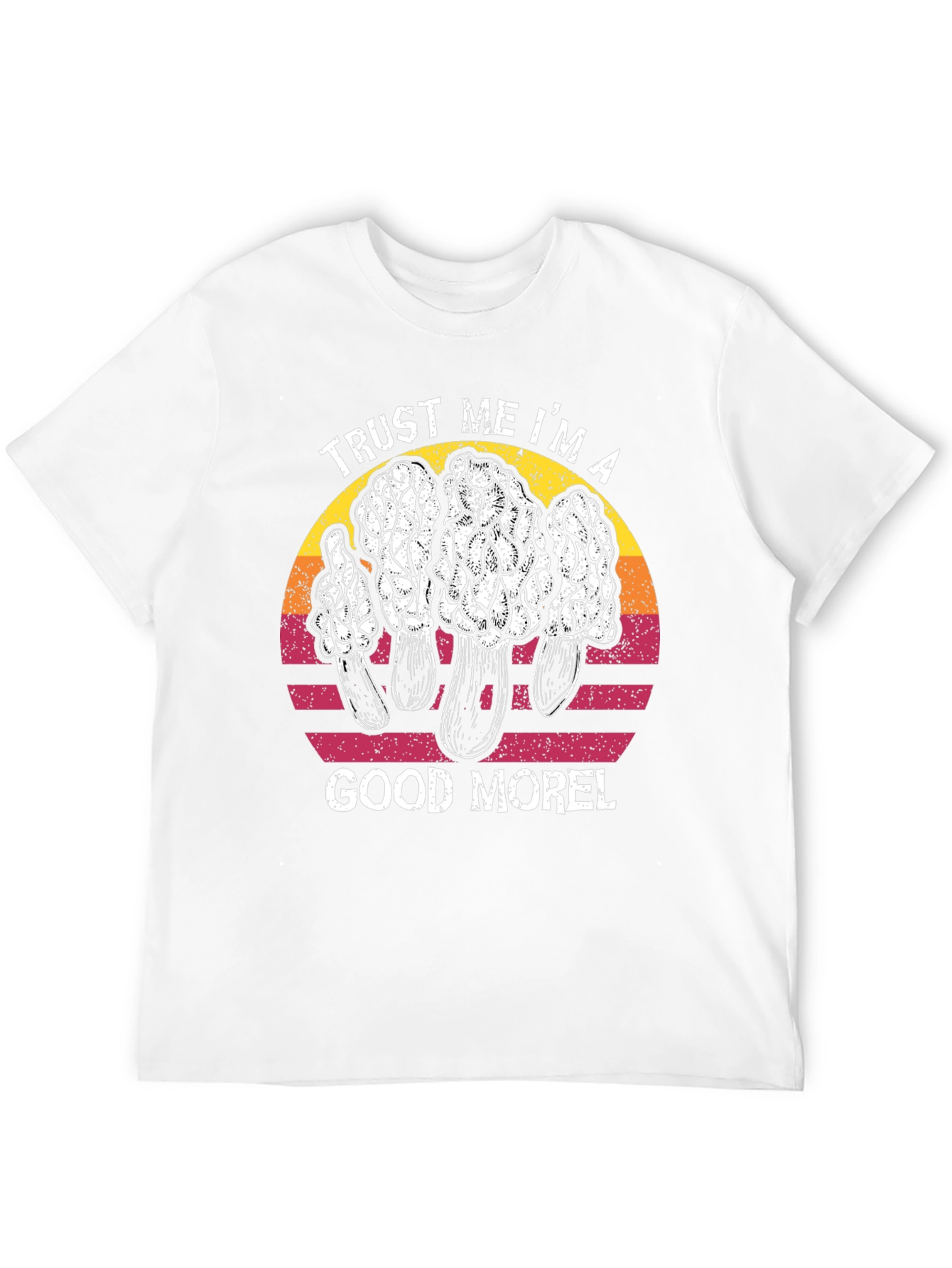 Black Trust Me I'm A Good Morel T-Shirt view 12