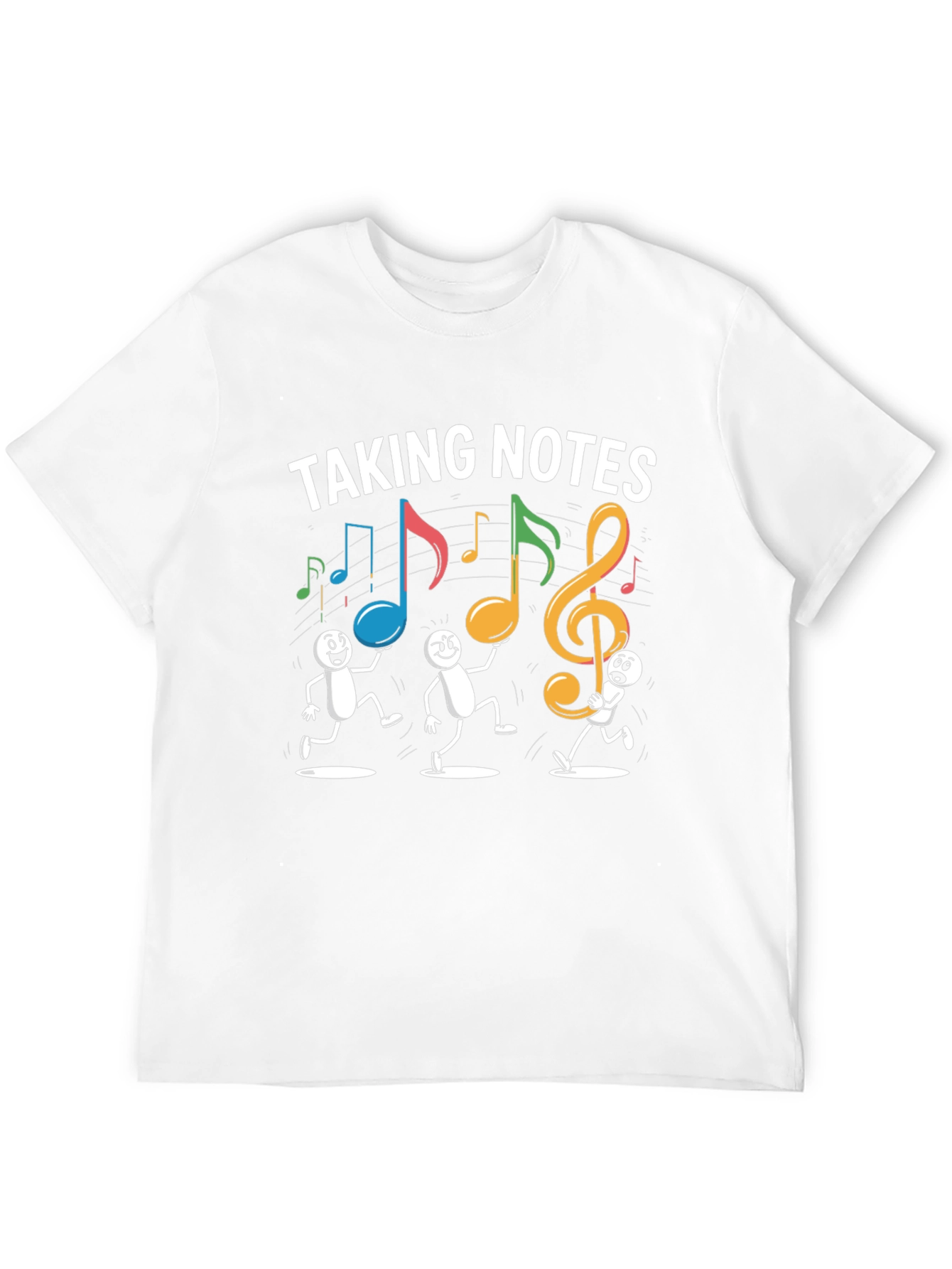 Black Taking Notes Graphic Tee view 12