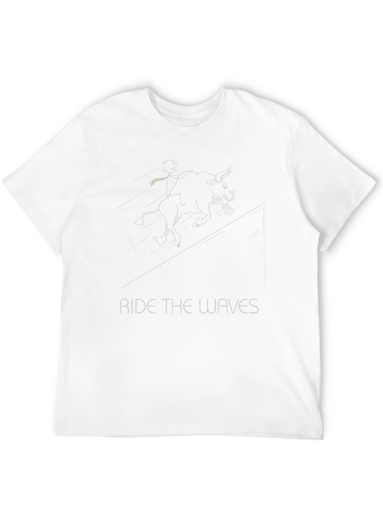 Black Ride the Waves Graphic Tee - Black view 12