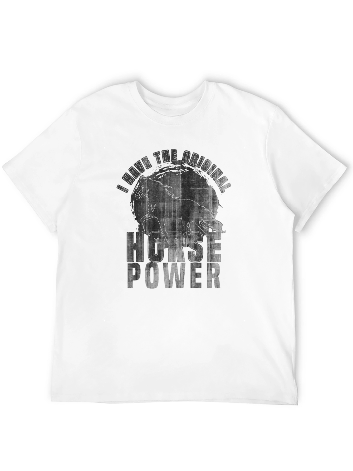 Black Original Horse Power Graphic Tee - Black view 12