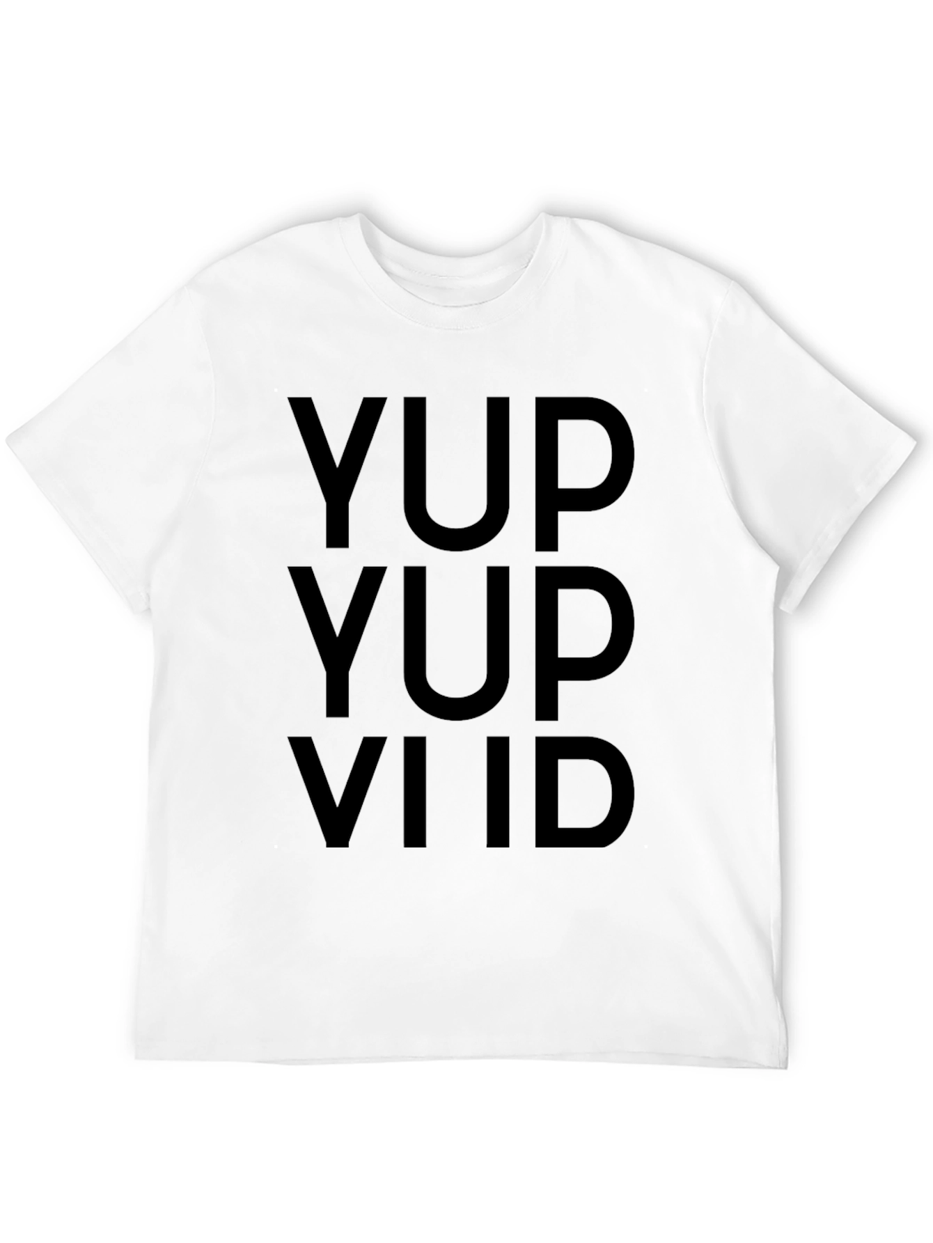 Black Yup Yup Viid Graphic Tee - Black view 12