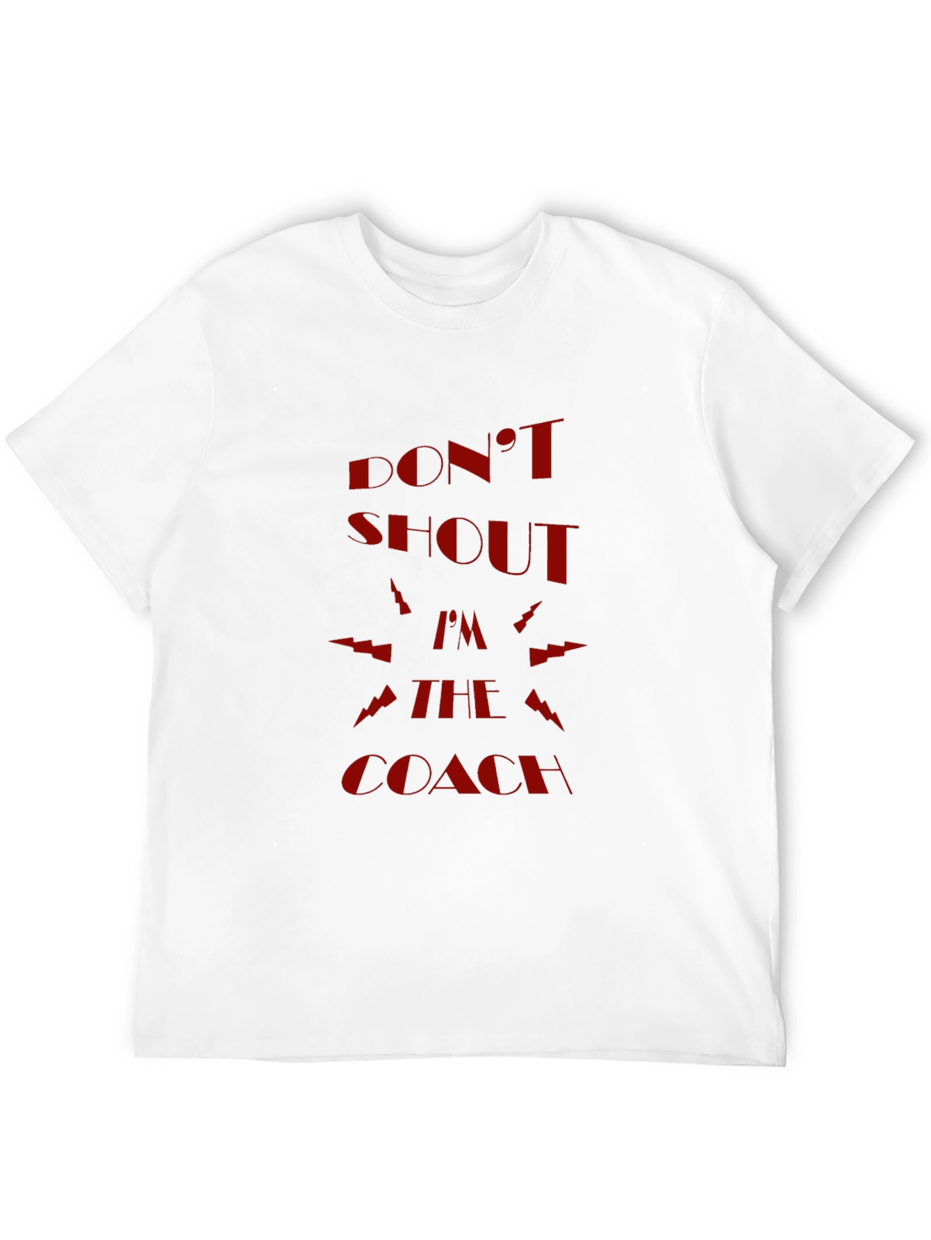 Black Don't Shout I'm The Coach Graphic Tee view 12