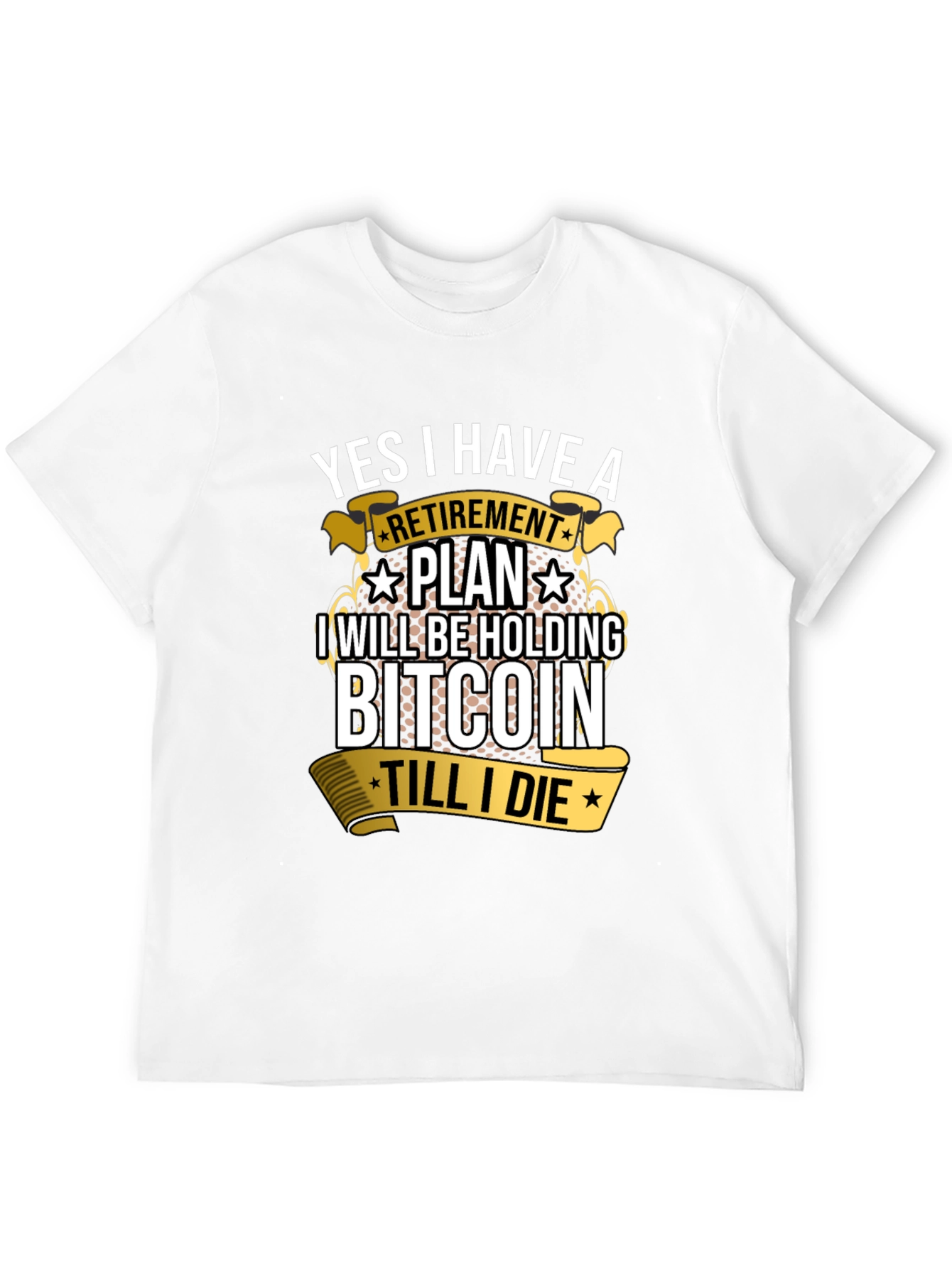 Bitcoin Retirement Plan Graphic Tee - 12