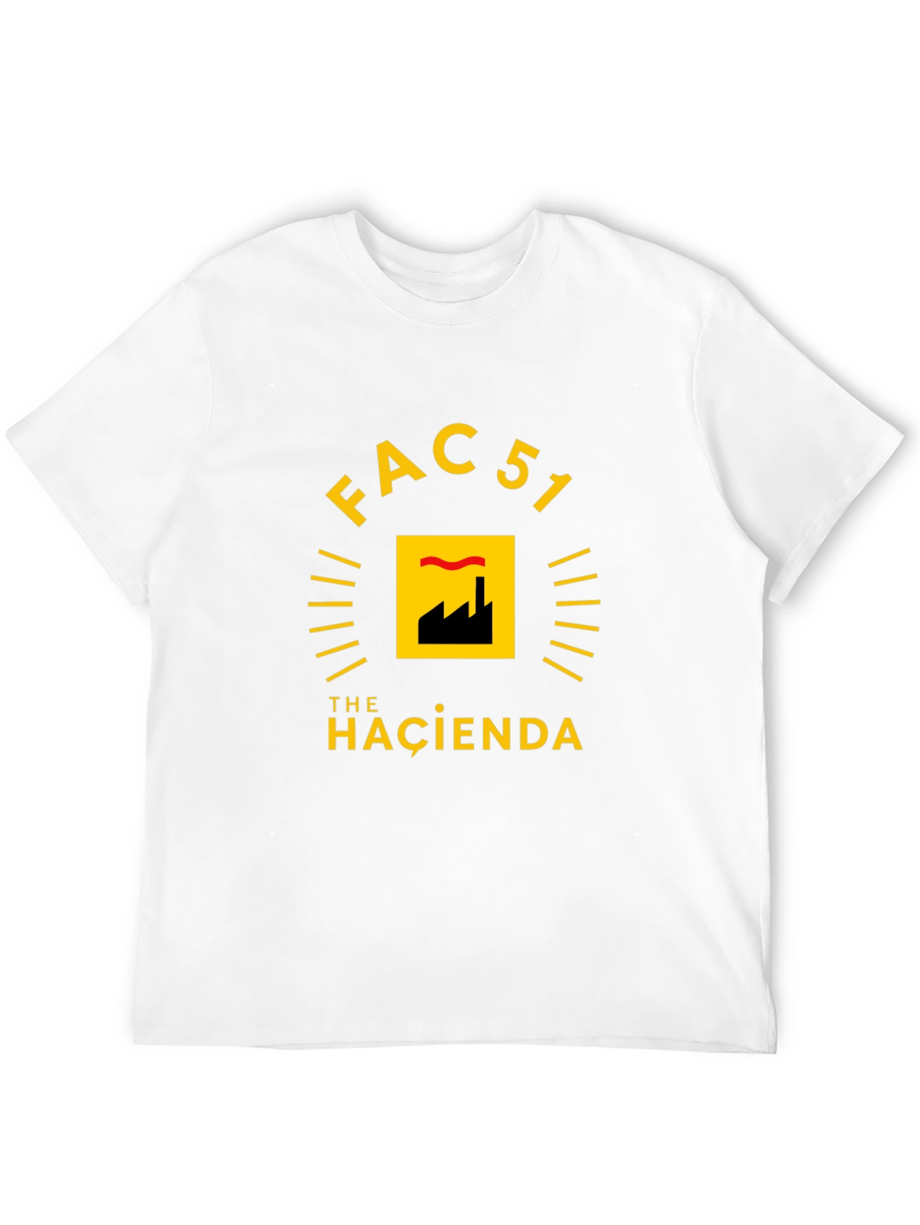 Black FAC 51 The Hacienda T-Shirt - Black view 12