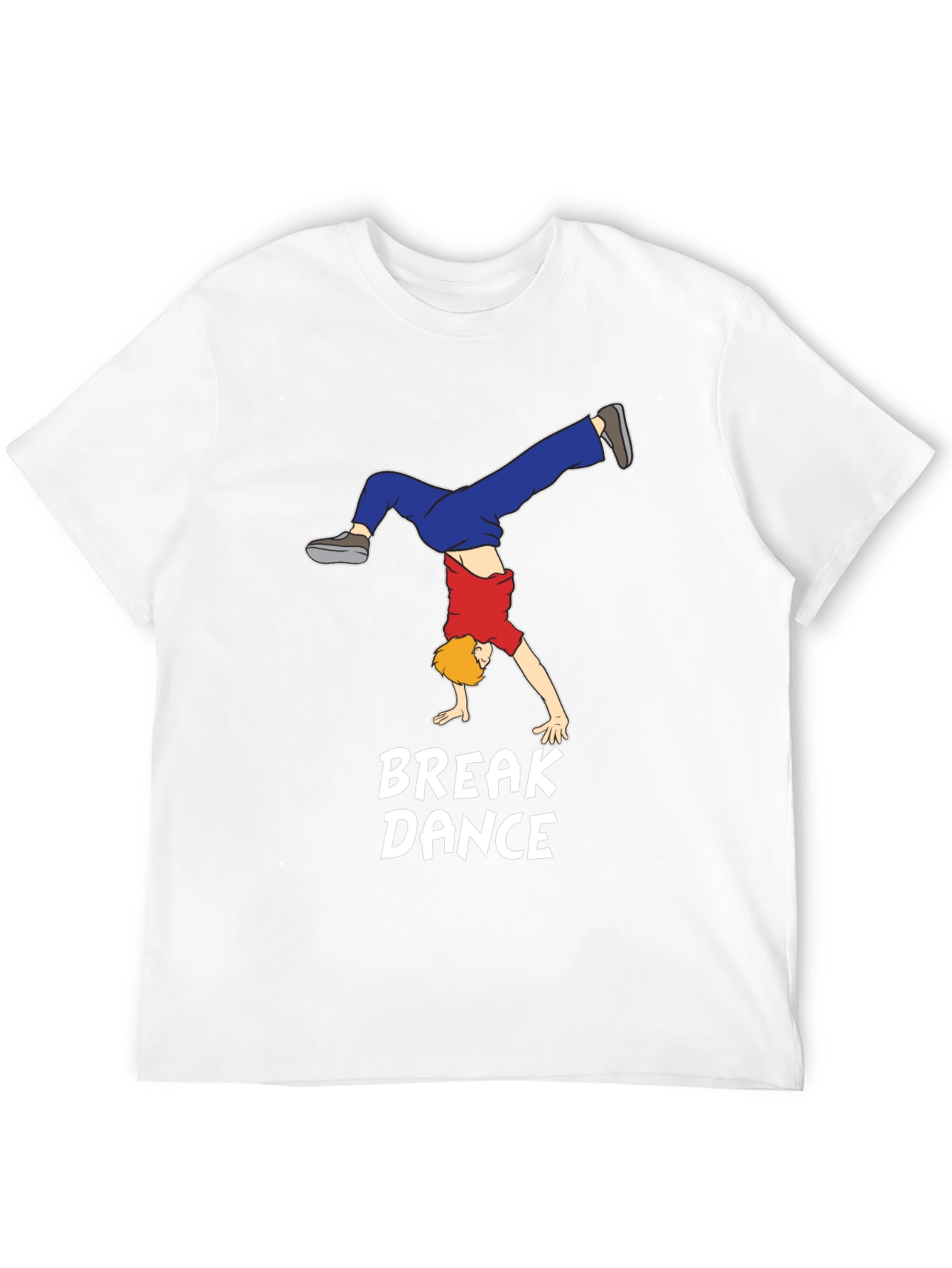 Black Break Dance T-Shirt: Stylish Cotton Tee for Dance Lovers view 12