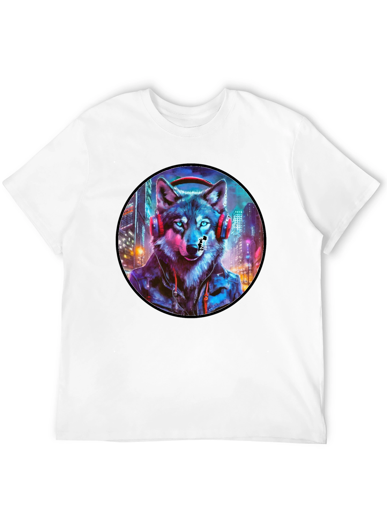 Black Wolf Graphic Tee view 12