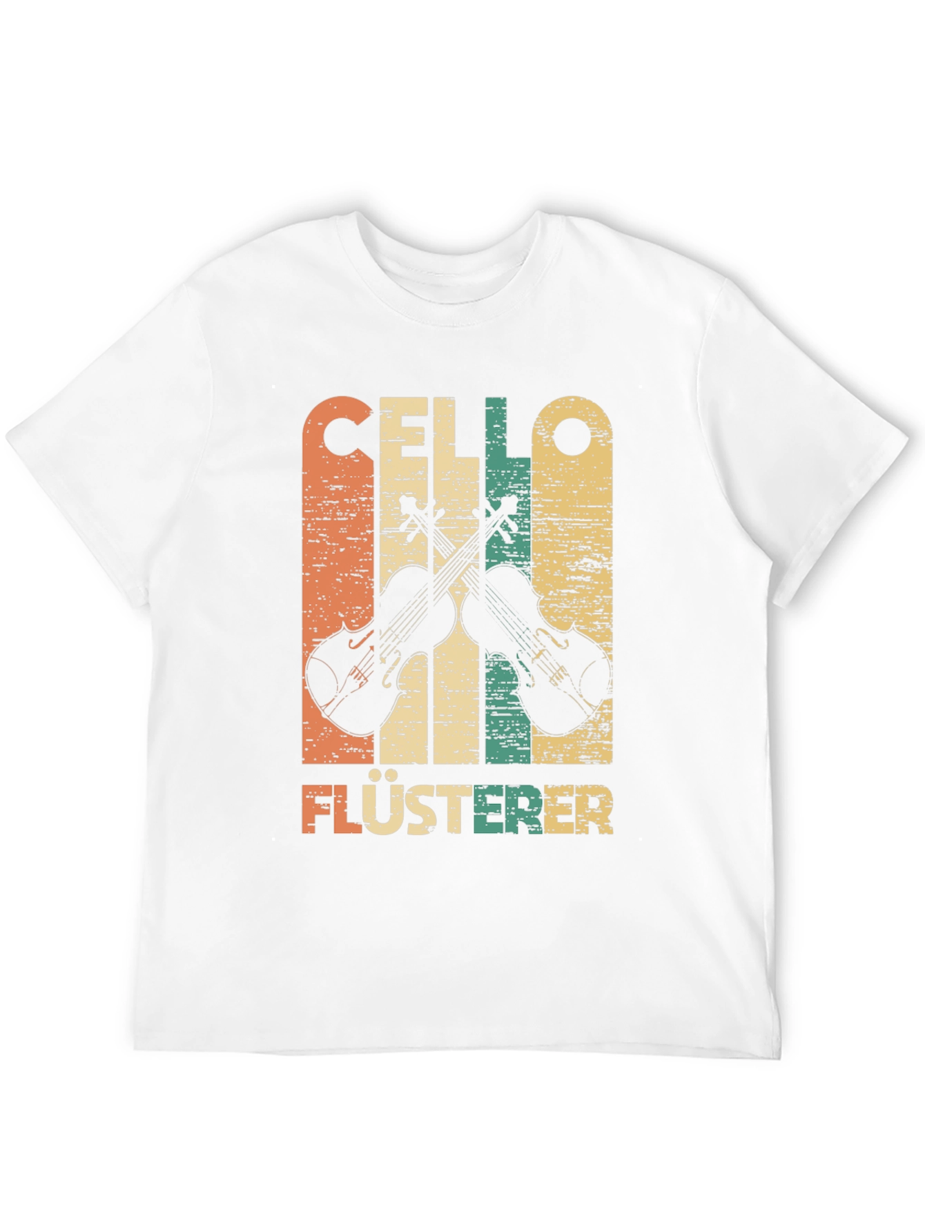 Black Vintage Cello Whisperer T-Shirt - Music Lover Tee view 12