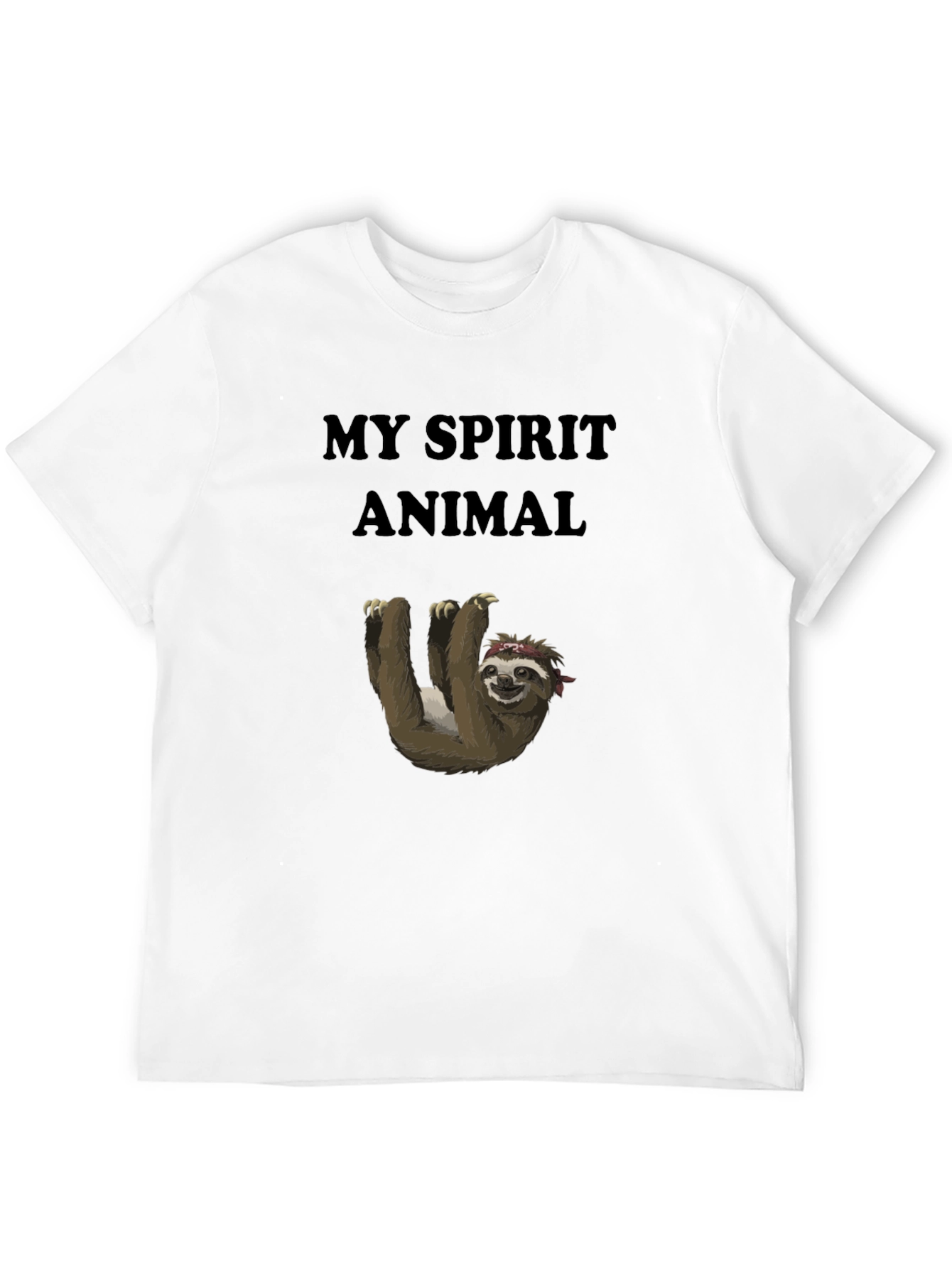 My Spirit Animal Sloth Graphic Tee - 12