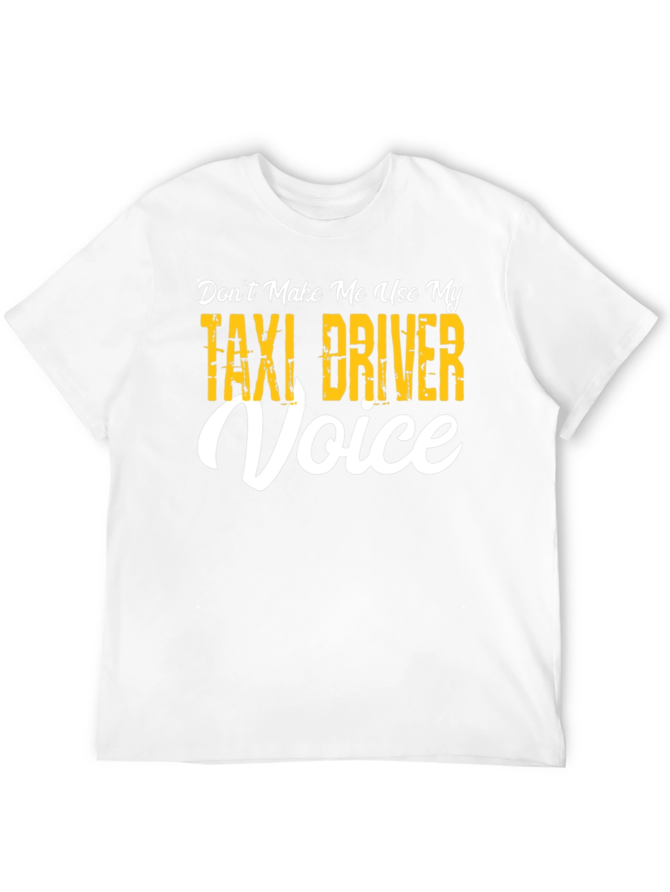 Black Taxi Driver Voice T-Shirt view 12