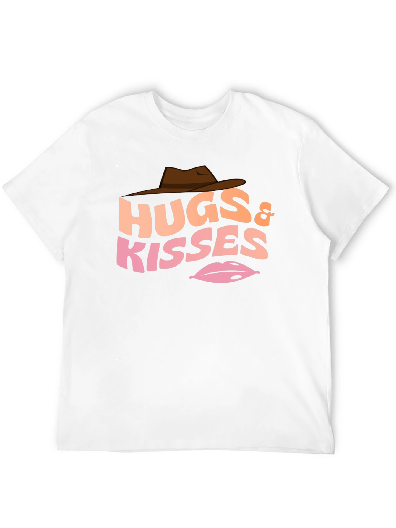 Black Hugs & Kisses Graphic T-Shirt - Western Style view 12