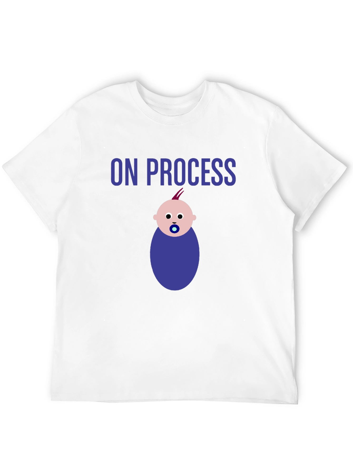 Black On Process Baby T-Shirt view 12