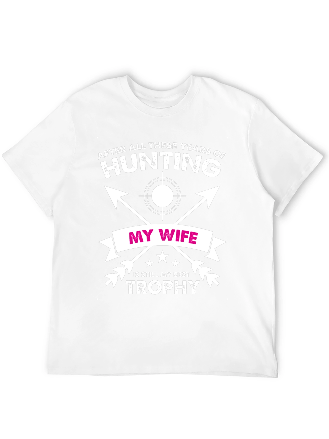 Black Hunting Wife Trophy Graphic Tee view 12