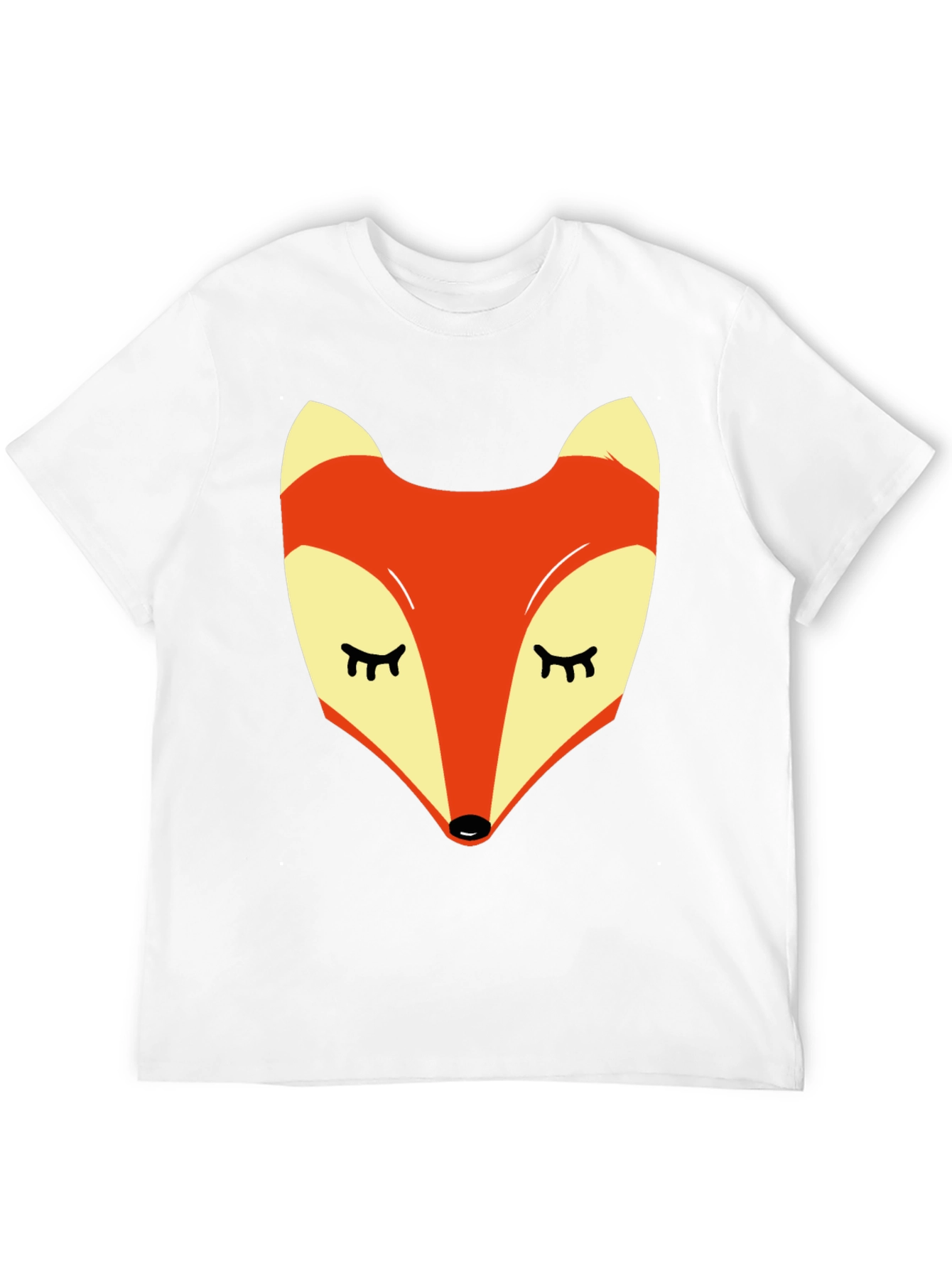 Black Fox Graphic Tee - Men's Black Short Sleeve T-Shirt view 12