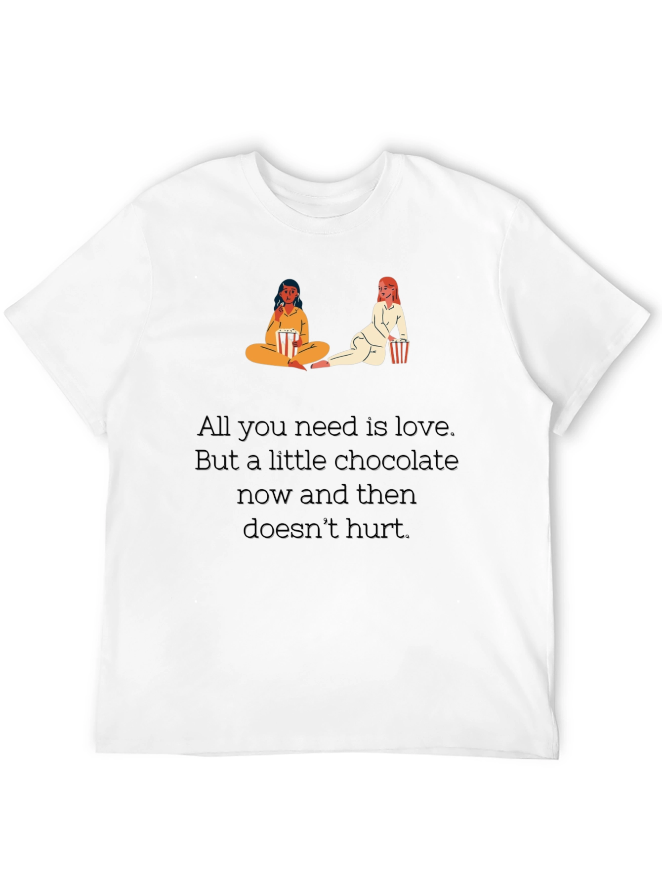 Black Love & Chocolate Black Graphic Tee view 12