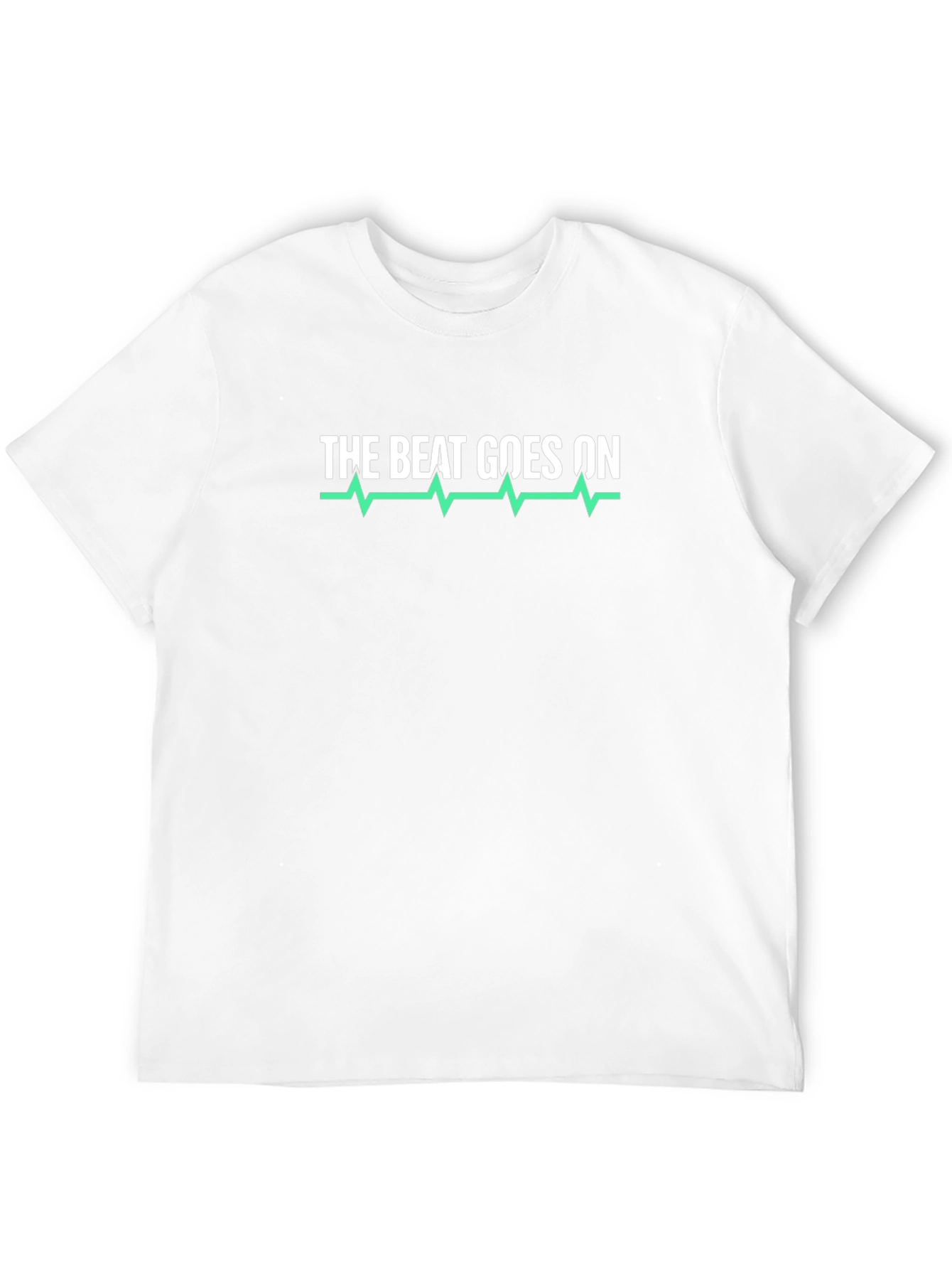 The Beat Goes On Graphic Tee - Black Cotton T-Shirt - 12