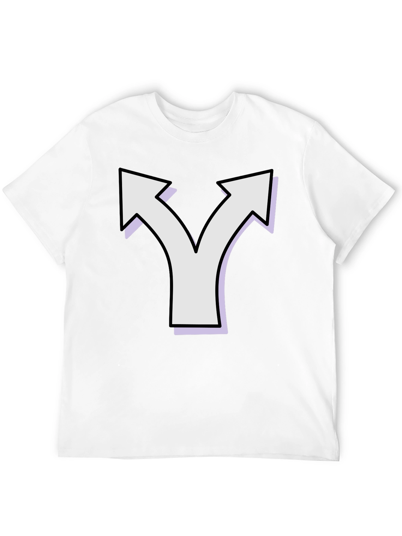 Black Direction Choice T-Shirt view 12